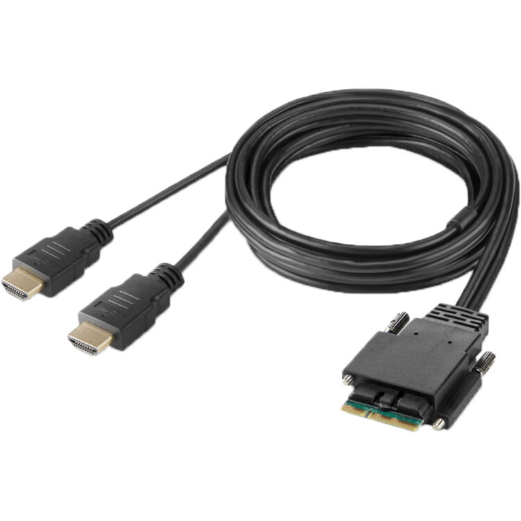 Belkin modular 2-port HDMI secure KVM switch with remote control support — view 2