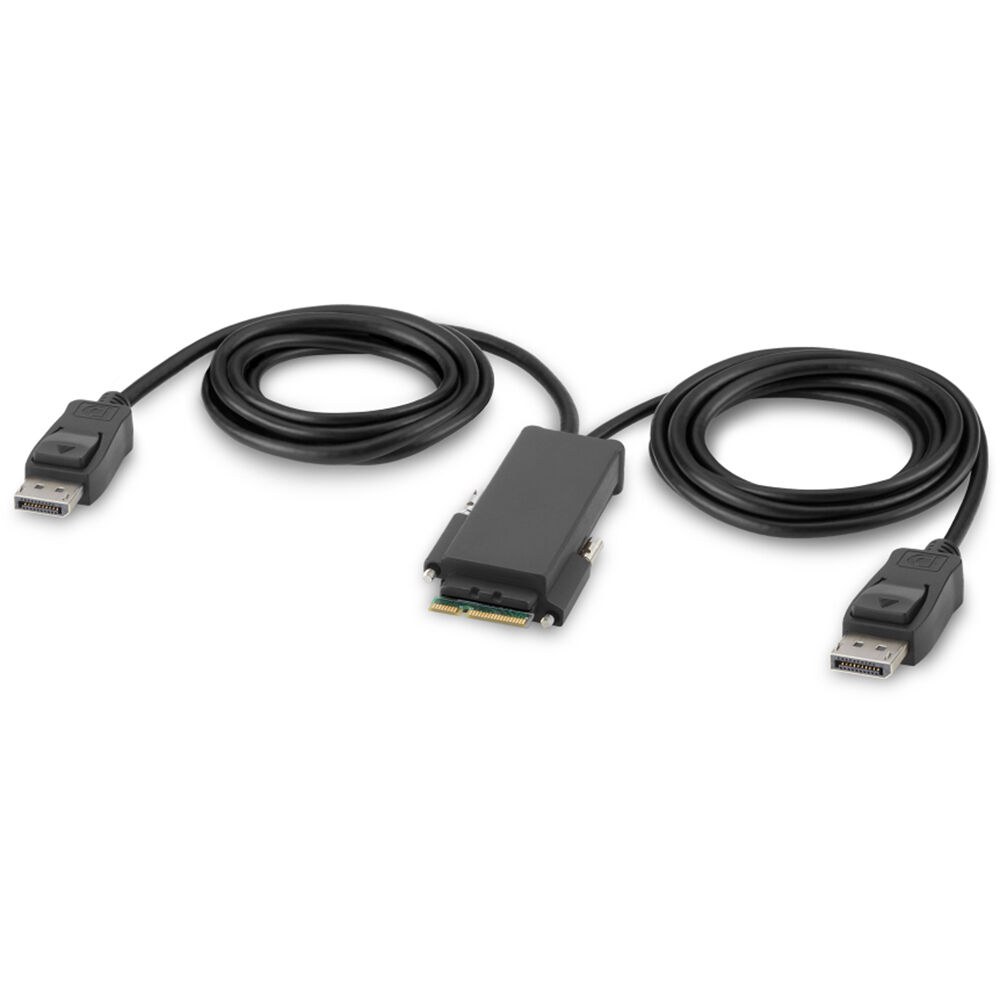 Belkin F1DN204MOD-PP-4 modular secure KVM switch with dual-head DisplayPort and remote panel — view 2