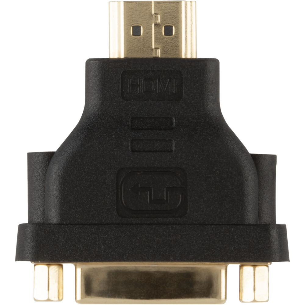 Belkin HDMI male to DVI-D female single-link video adapter, silver — view 4