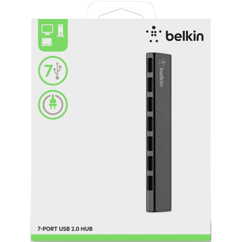 7 Port USB 2.0 Hub Ultra Slim — view 4