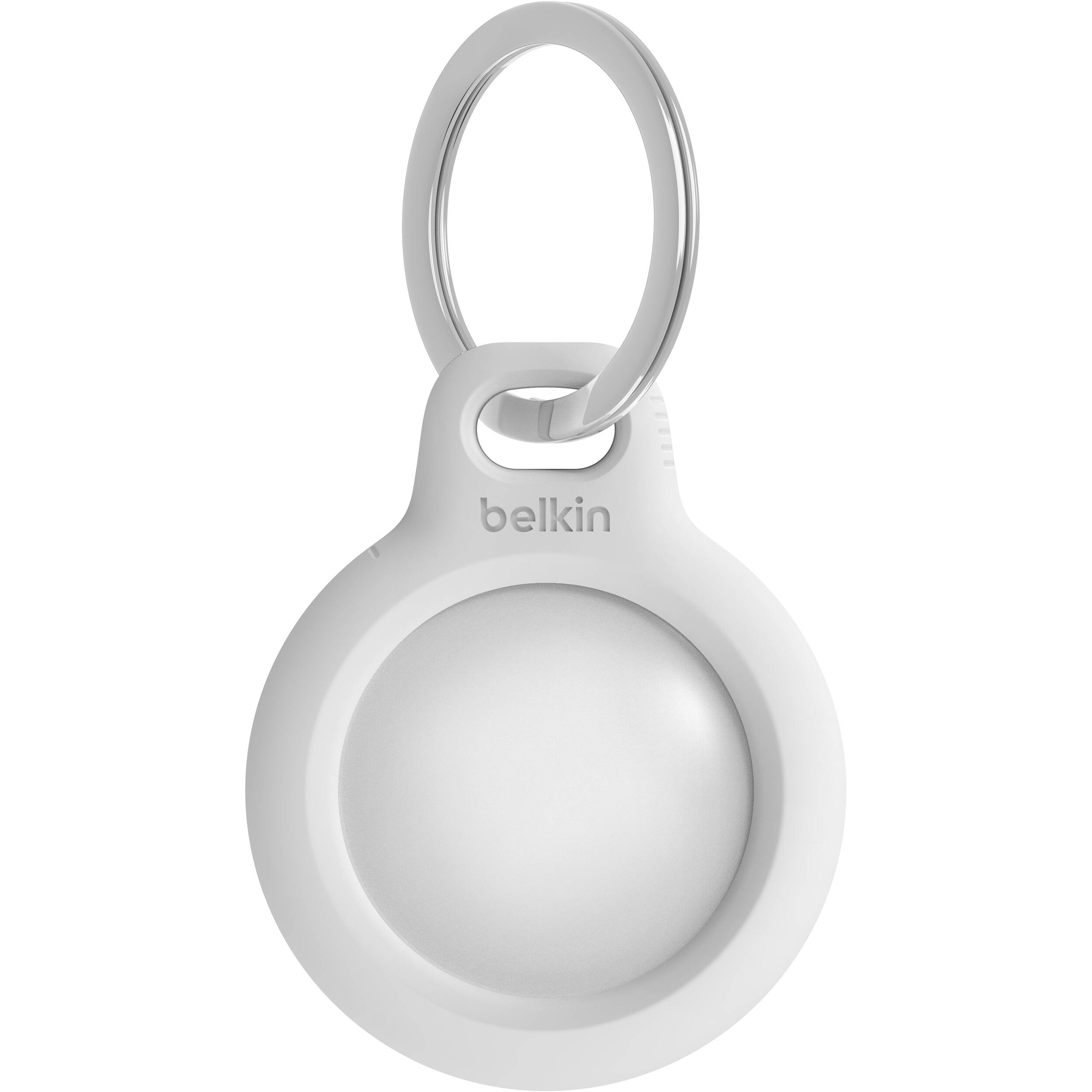 Secure Hldr KeyRing AirTag WHT — view 2