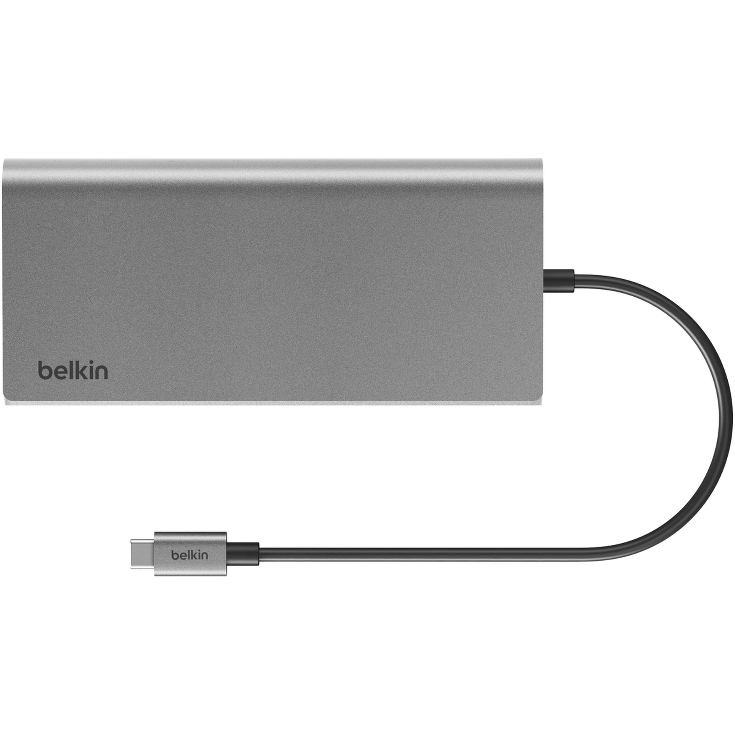 BELKIN UNIVERSAL USB-C 8-IN-1 DOCK DUAL DISPLAY CORE HUB — view 2