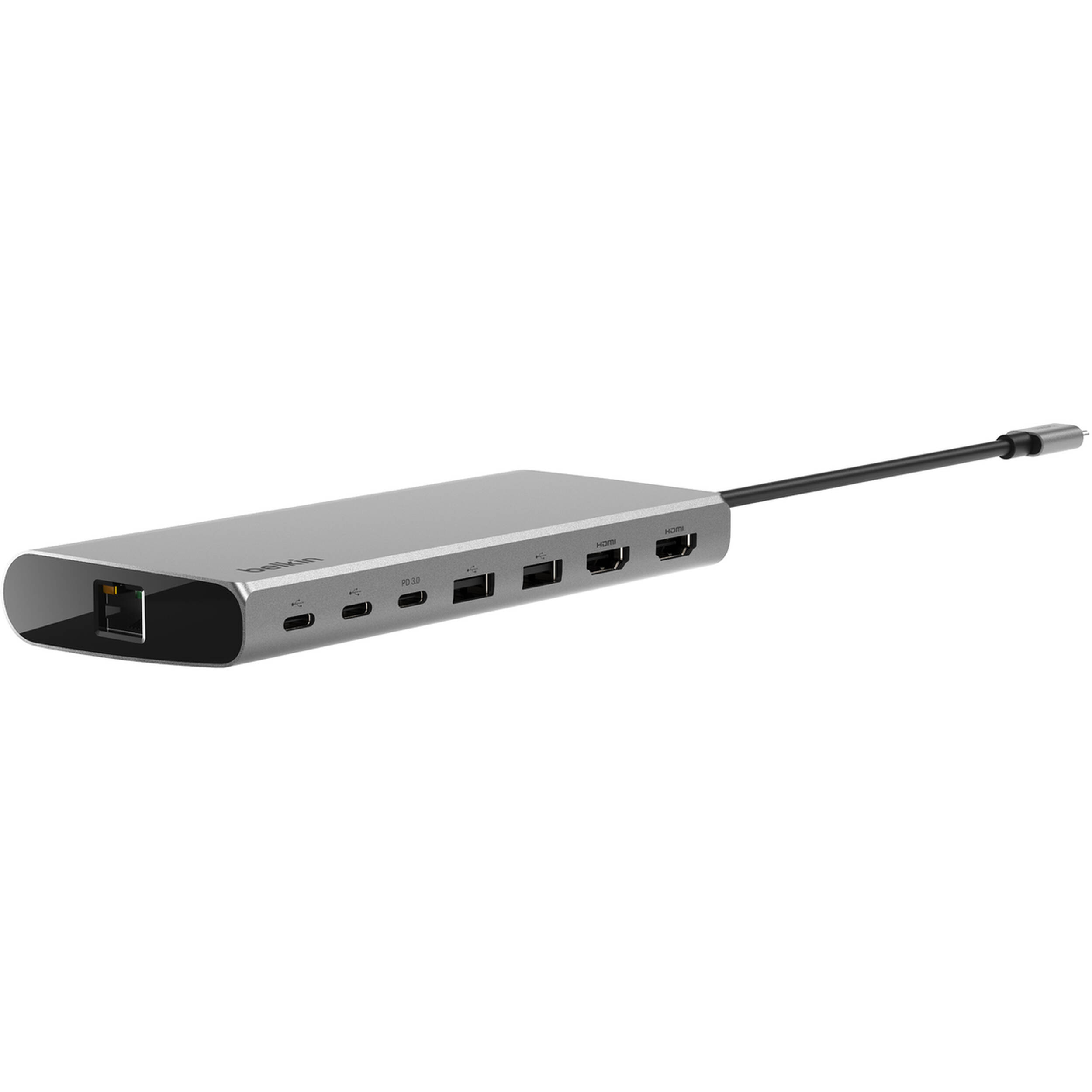 BELKIN UNIVERSAL USB-C 8-IN-1 DOCK DUAL DISPLAY CORE HUB — view 5