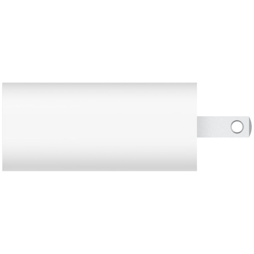 Belkin white 25 W USB-C wall charger with PPS and single port — view 3