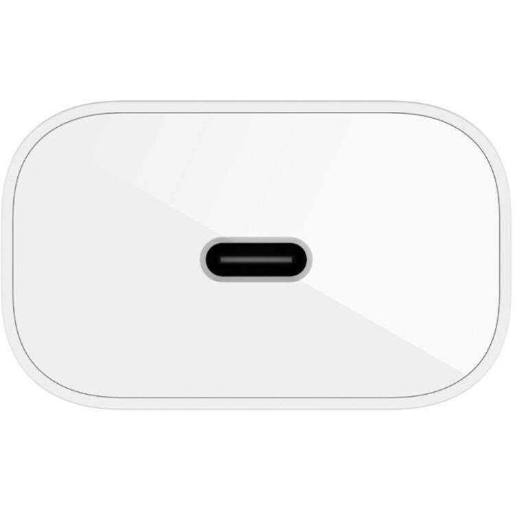 Belkin white 25 W USB-C wall charger with PPS and single port — view 4