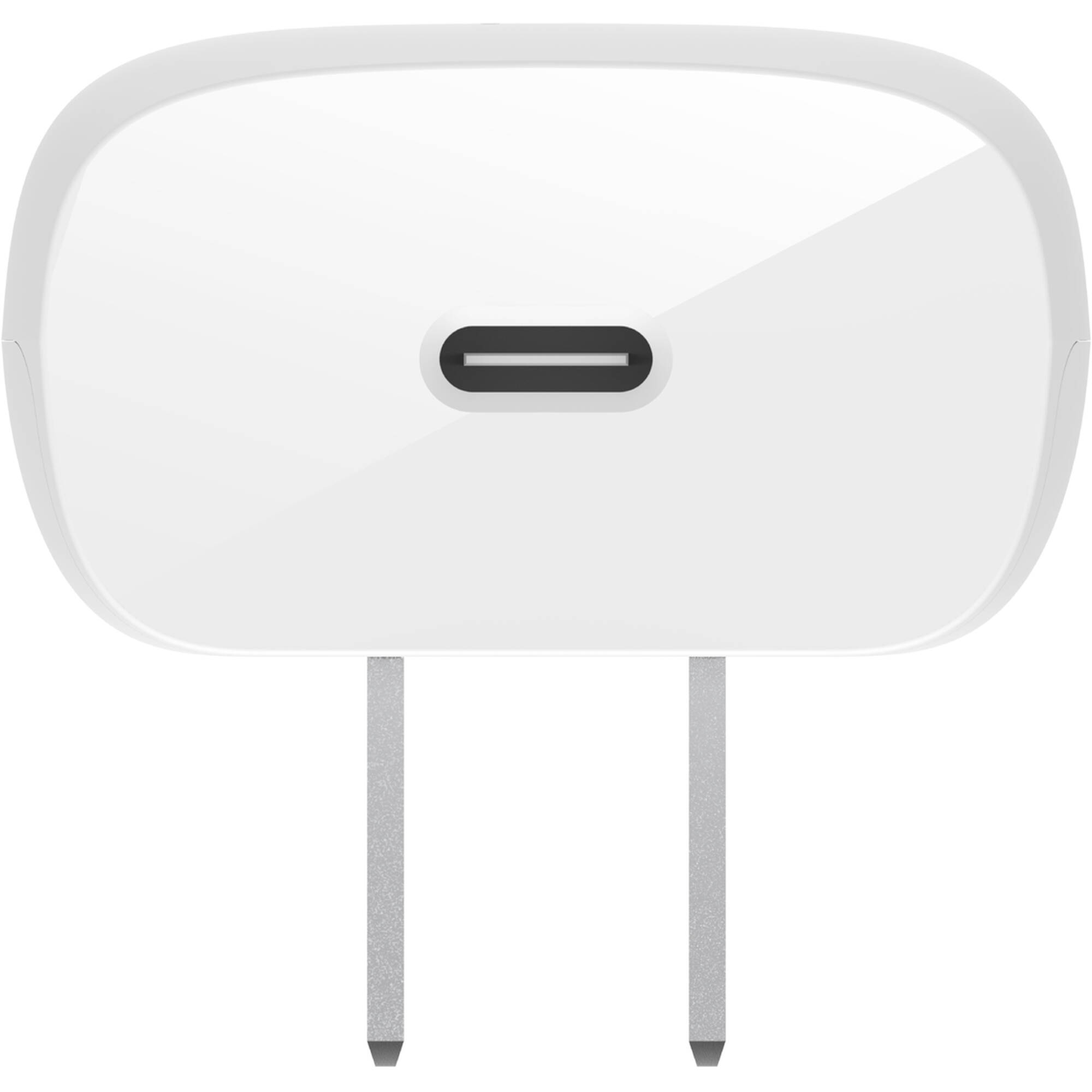 Belkin white 30 W USB-C PPS wall charger with single port — view 3