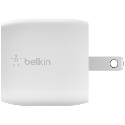 Belkin BOOST CHARGE 30W USB-C GaN wall charger with USB-C to Lightning cable, model WCH001DQ1MWH-B5 — view 4