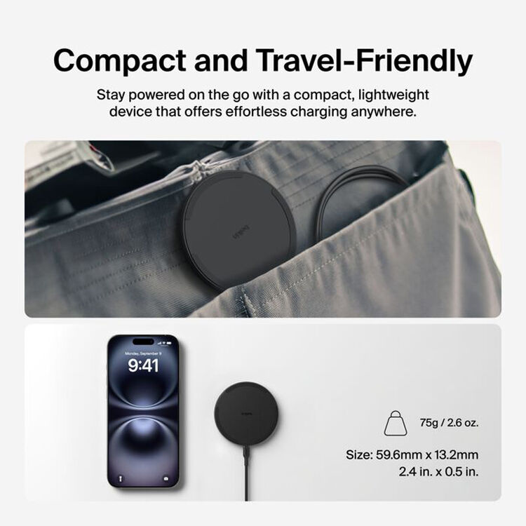 BELKIN MOBILE 15W QI PAD QI 15W QI PAD QI V1.3 BLACK — view 12