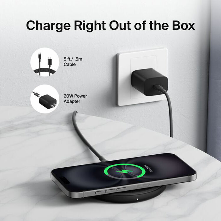 BELKIN MOBILE 15W QI PAD QI 15W QI PAD QI V1.3 BLACK — view 8