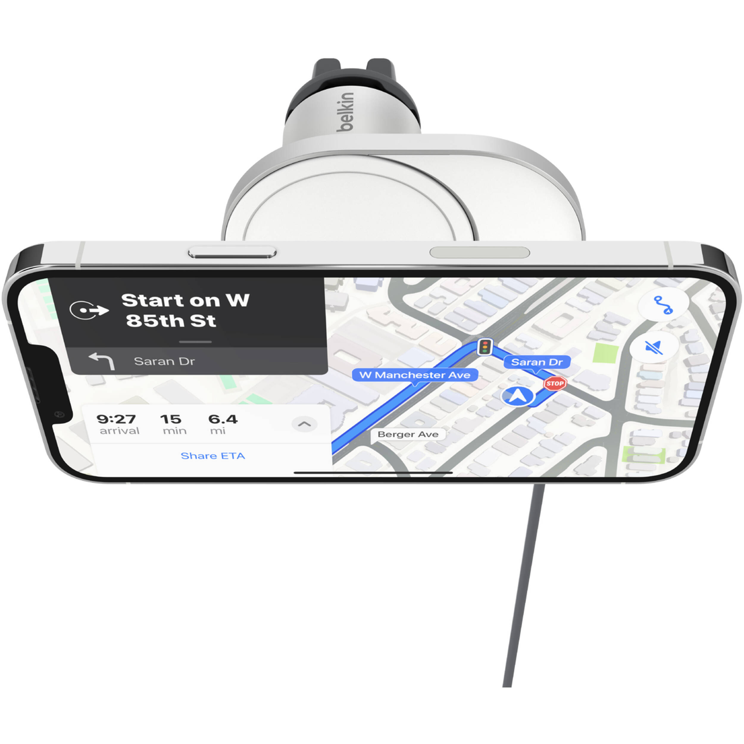 QI2 15W MAGNETIC WIRELESS CAR VENT MOUNT — view 5