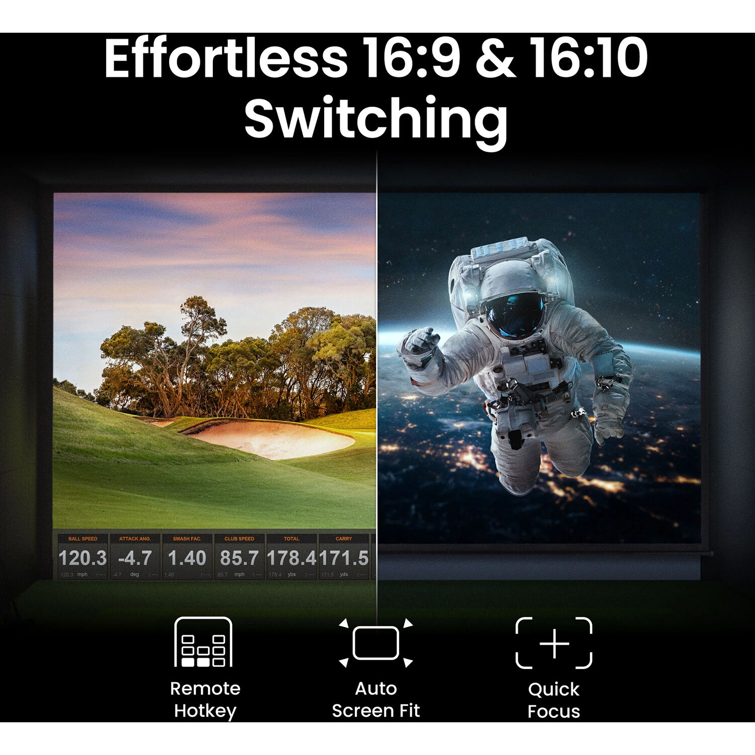 BenQ AK700ST short-throw laser 4K projector for premium conference rooms — view 12