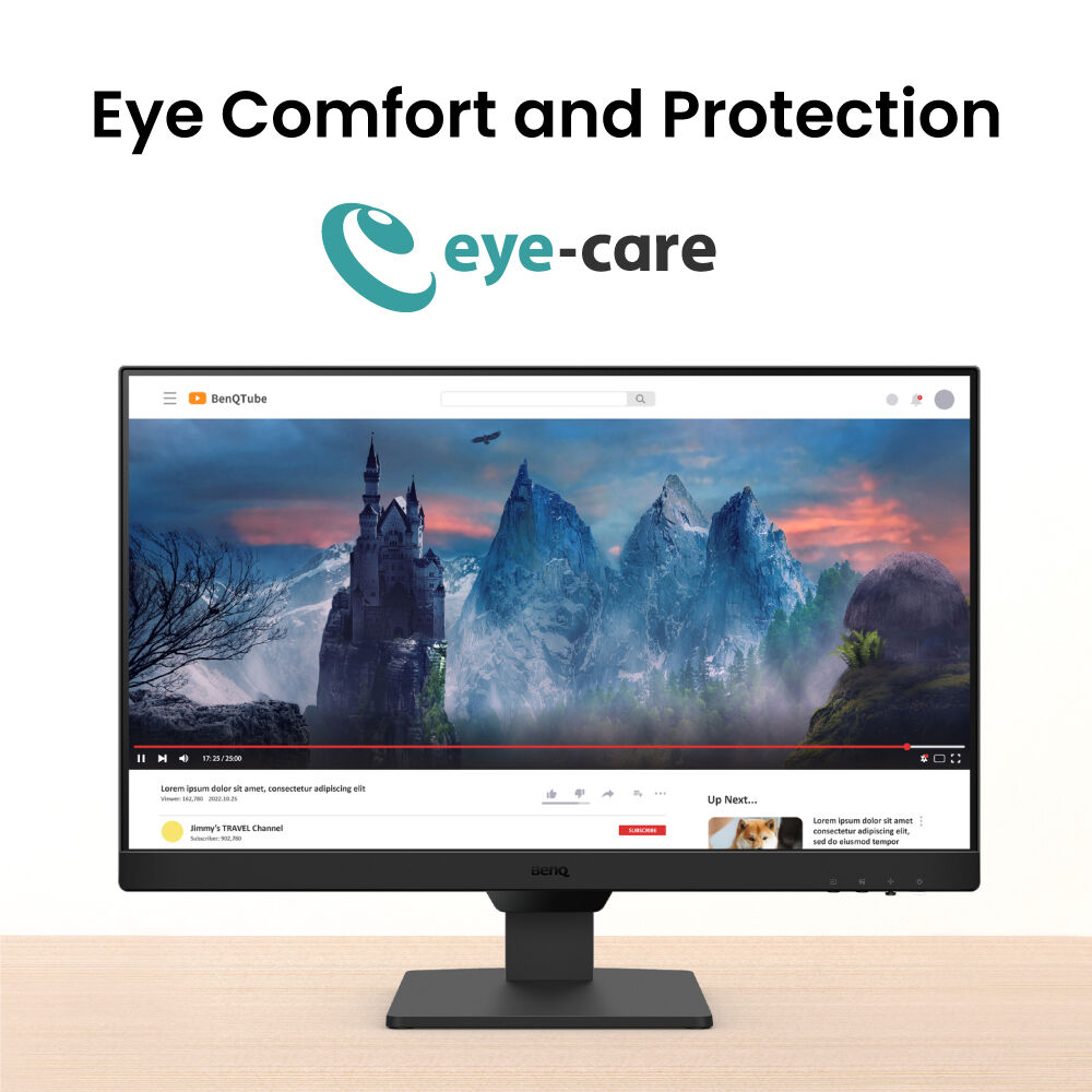 BenQ GW2490 23.8-inch IPS Full HD monitor in black — view 12