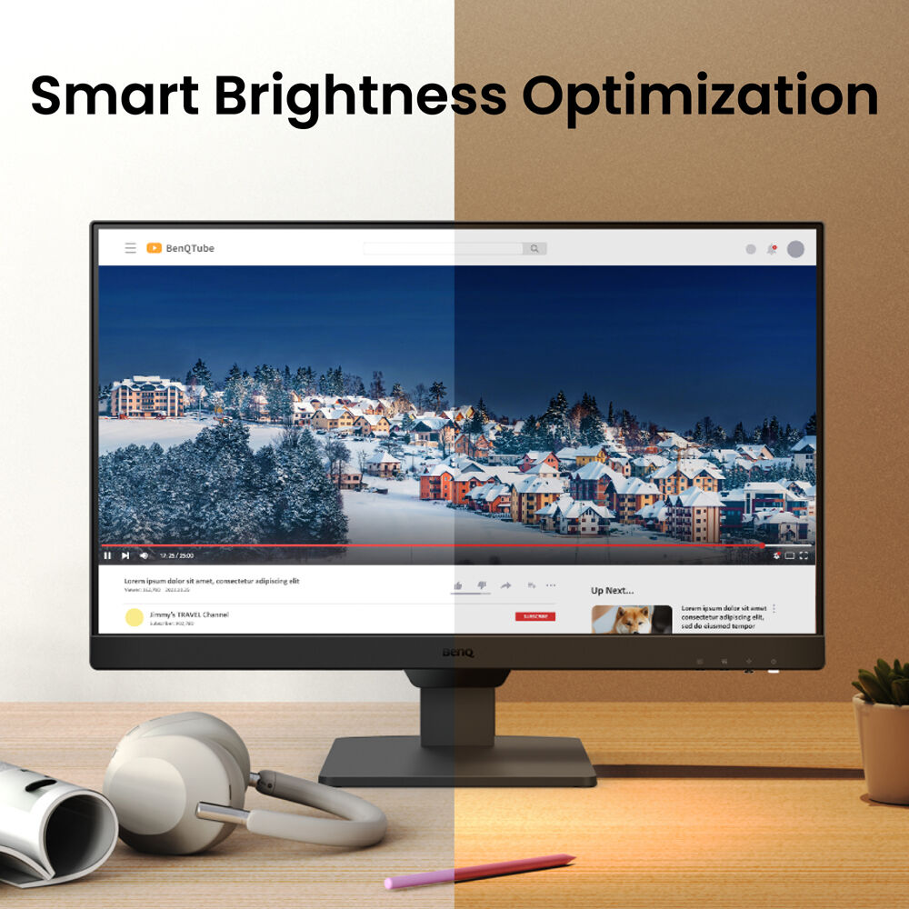 BenQ GW2490 23.8-inch IPS Full HD monitor in black — view 13