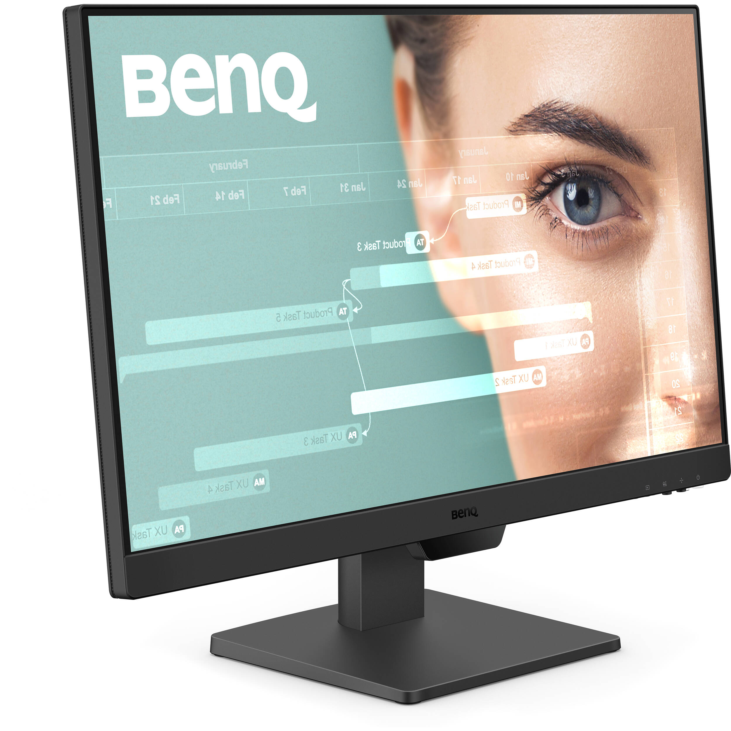 BenQ GW2490 23.8-inch IPS Full HD monitor in black — view 2