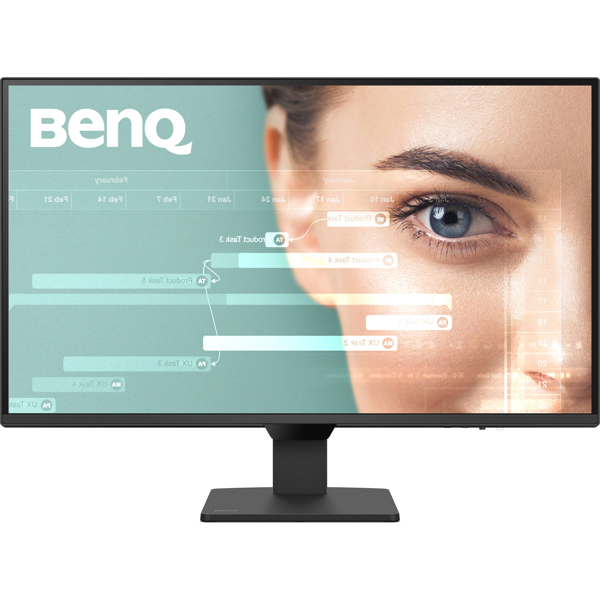 BenQ GW2790Q 27-inch IPS monitor with 1,920 x 1,080 resolution and built-in speakers — view 2