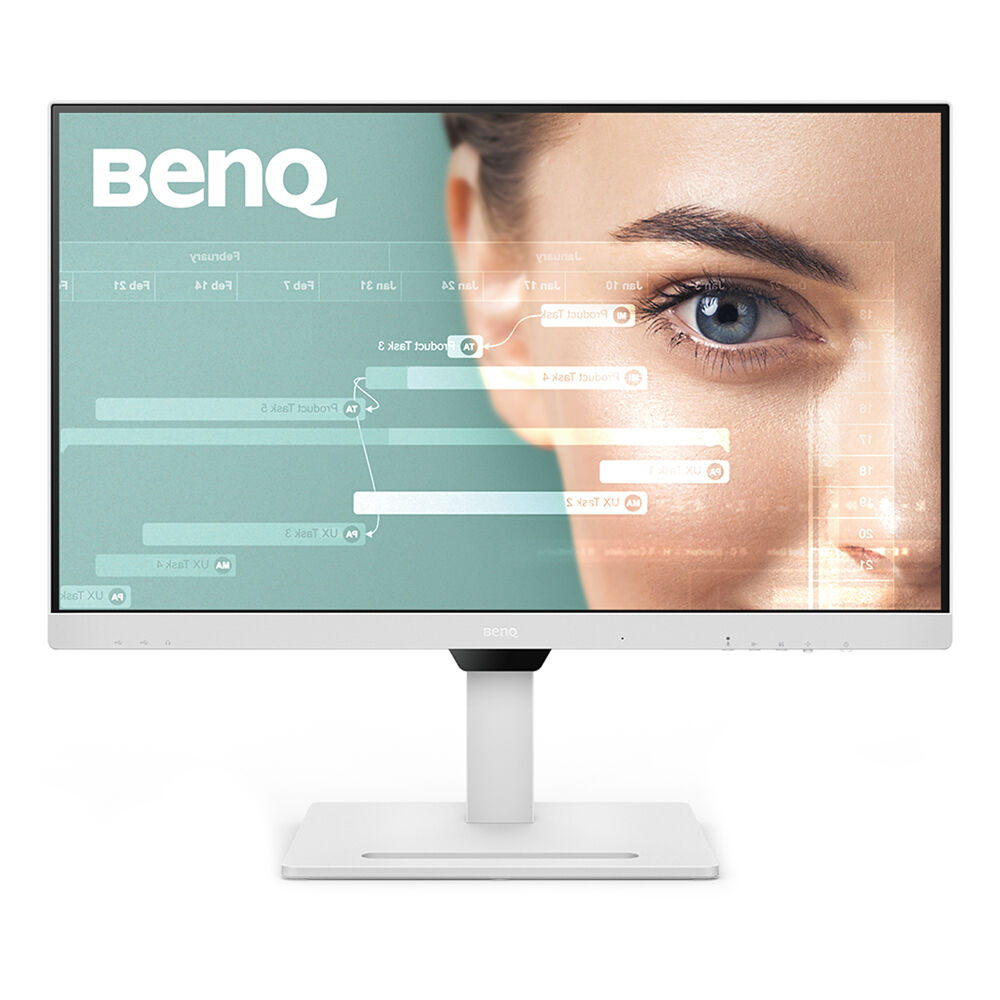 BenQ GW2790QT 27-inch white IPS QHD monitor with 75 Hz refresh rate — view 2