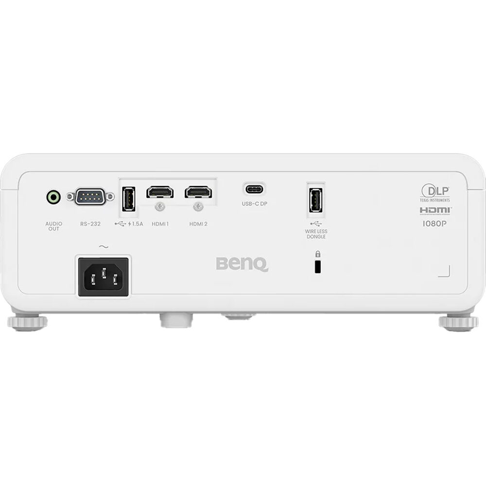 BenQ LH650 white laser projector with 4,000 lumens, Full HD 1080p, dual HDMI, and USB Type-A — view 6