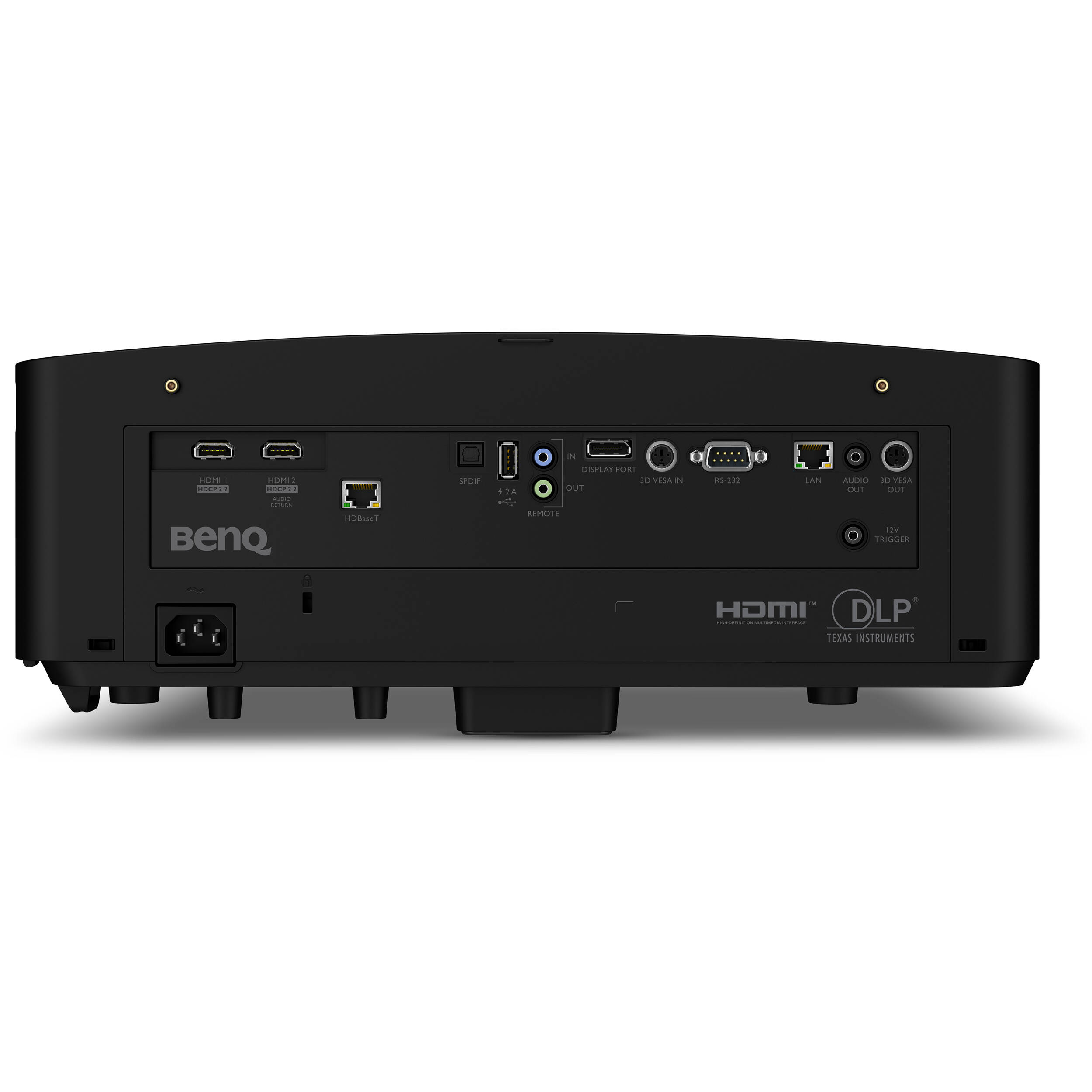 BenQ LK936ST black 4K laser short-throw DLP projector — view 3