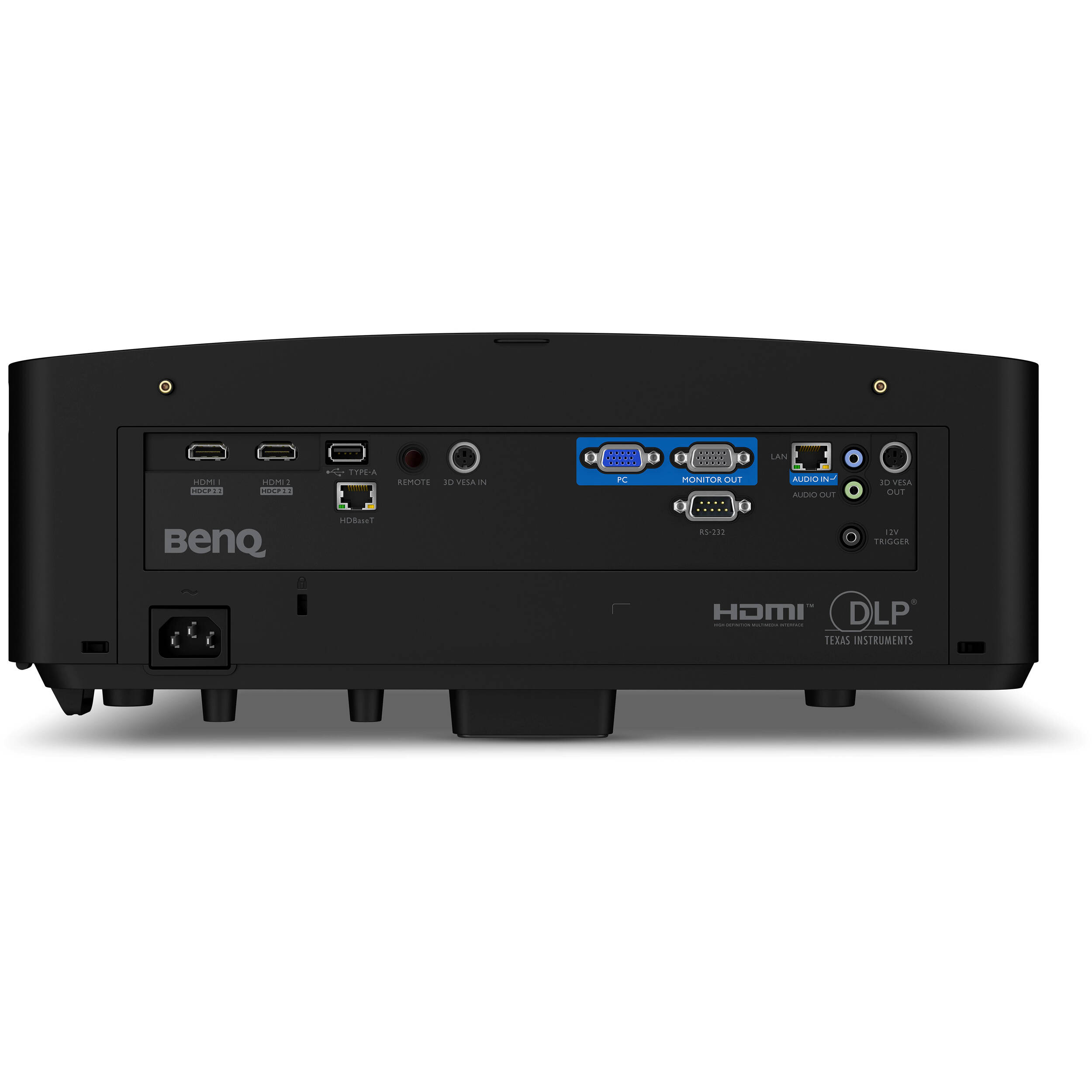 BenQ LU935ST short-throw laser projector with 5,500 lumens for professional installations — view 5