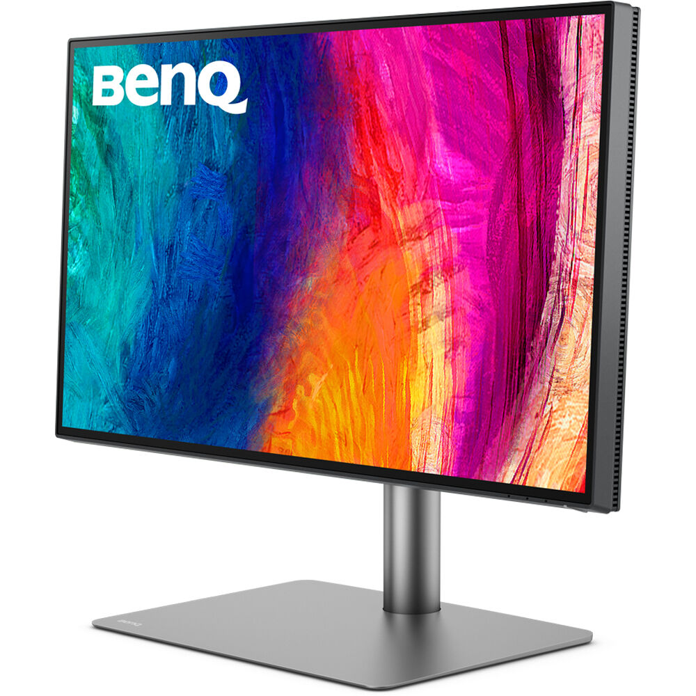 BenQ PD2725U 27-inch professional 4K IPS monitor in dark gray — view 3