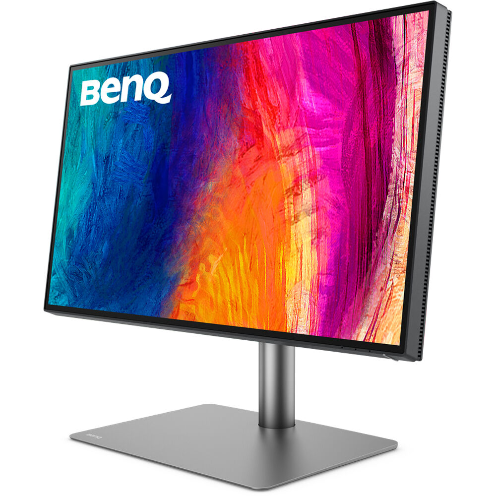 BenQ PD2725U 27-inch professional 4K IPS monitor in dark gray — view 4