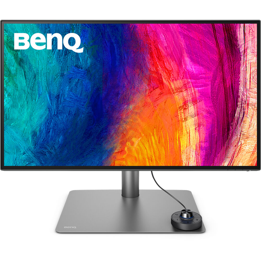 BenQ PD2725U 27-inch professional 4K IPS monitor in dark gray — view 7