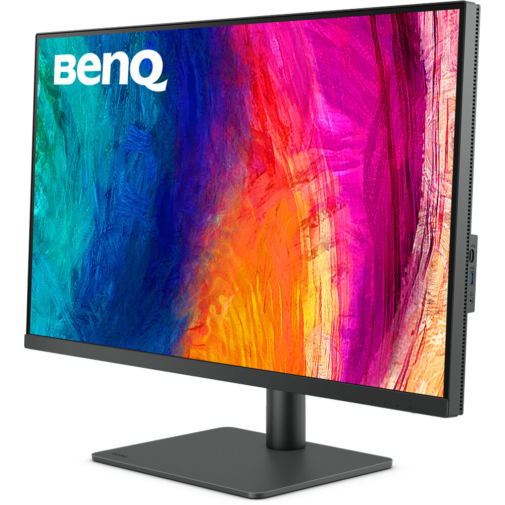 BenQ PD3205U 31.5-inch professional 4K IPS monitor in dark grey — view 3