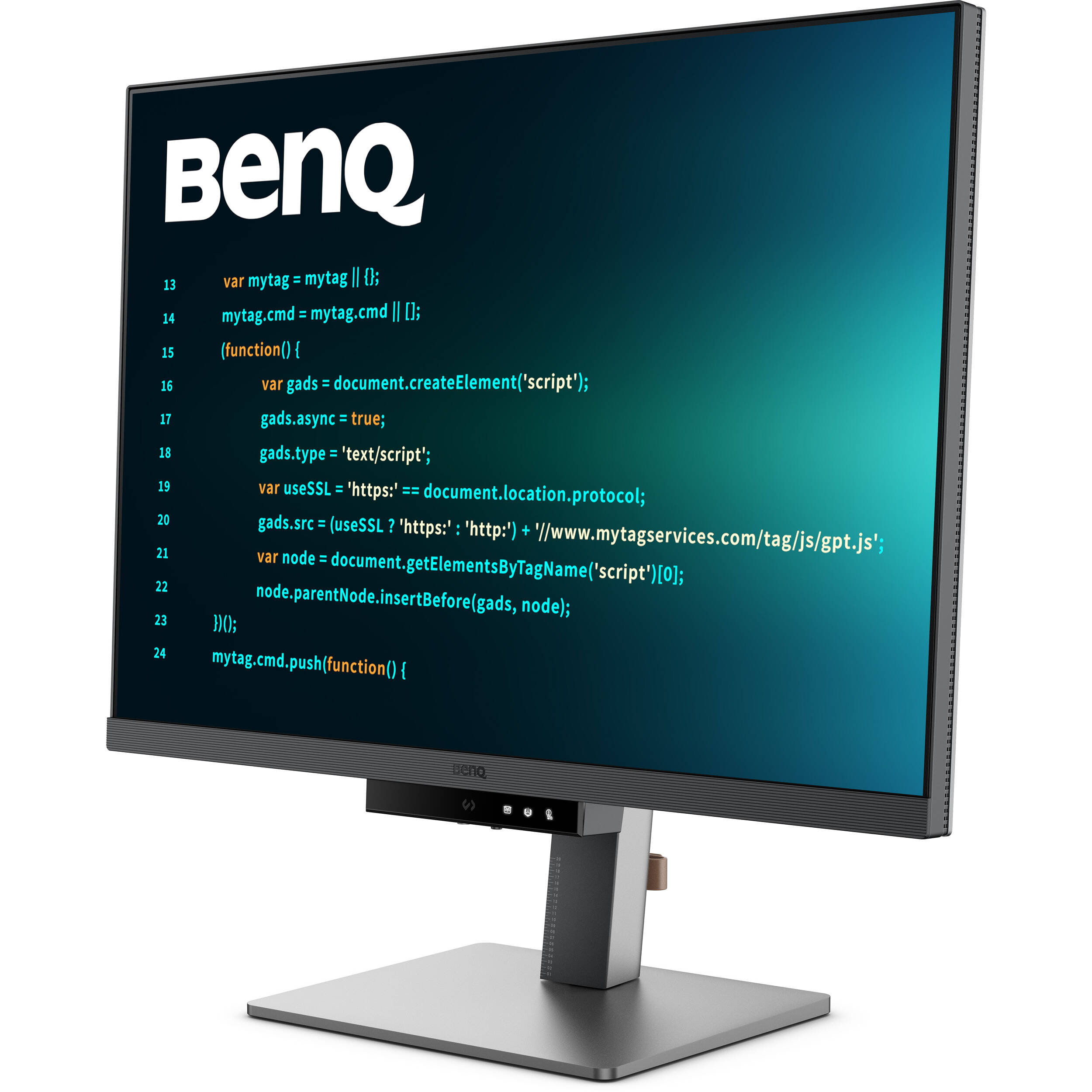 BenQ RD280U 28-inch 4K IPS monitor with 16:9 display and VESA mount support — view 3
