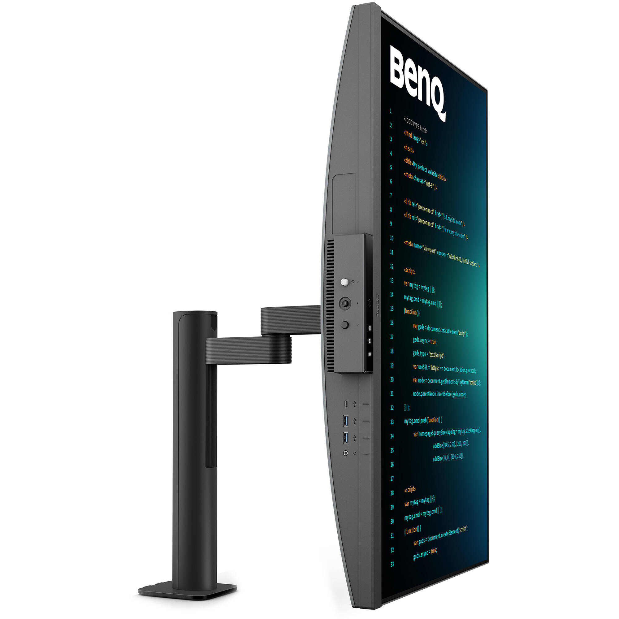 BenQ RD320UA 32-inch 4K IPS monitor with 3,840 x 2,160 resolution — view 3