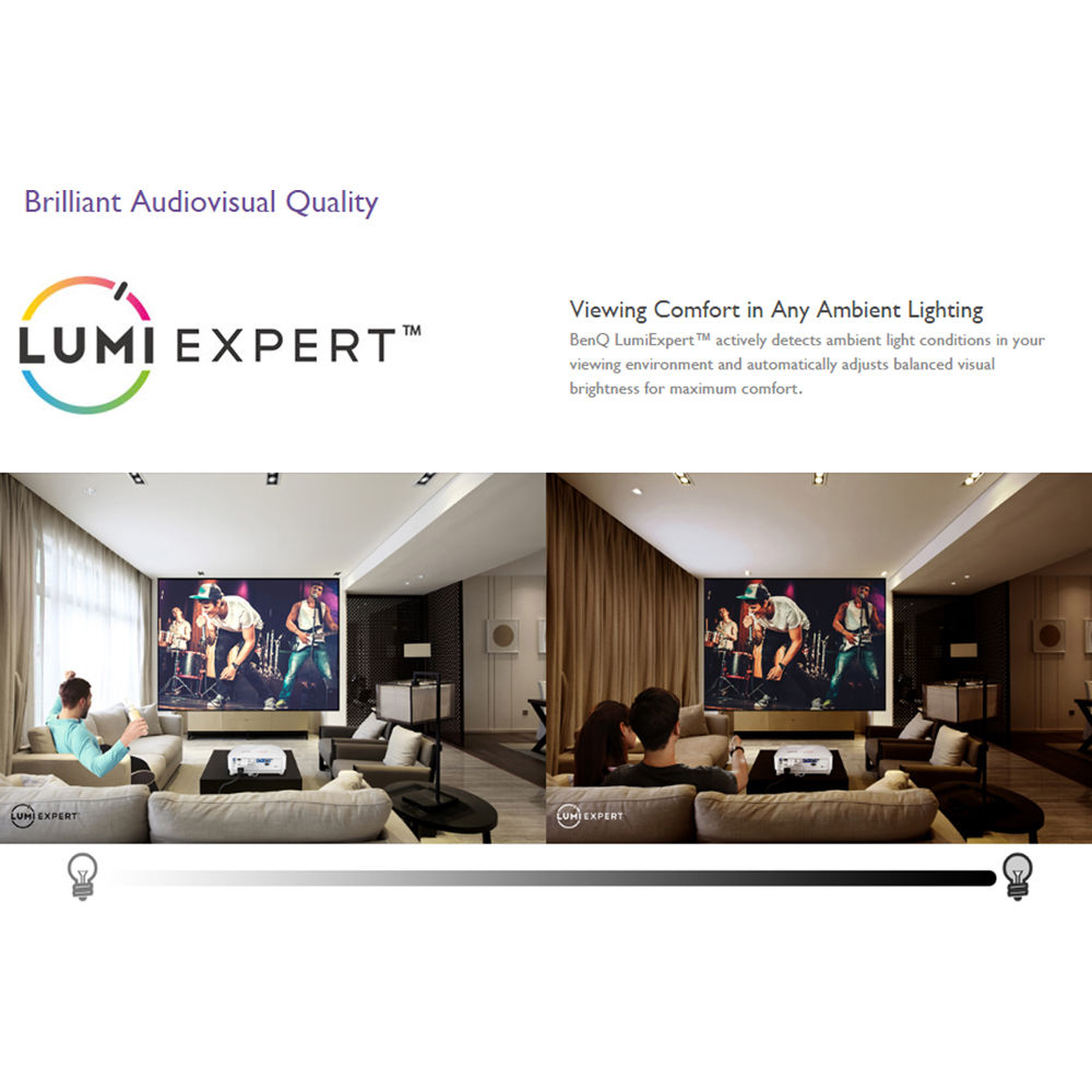 BenQ TH671ST white short throw business projector with 3,000 lumens and 1080p resolution — view 10