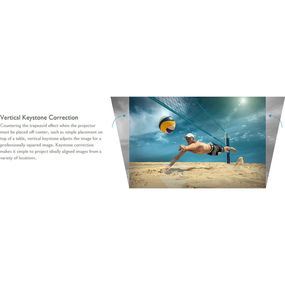 BenQ TH671ST white short throw business projector with 3,000 lumens and 1080p resolution — view 15