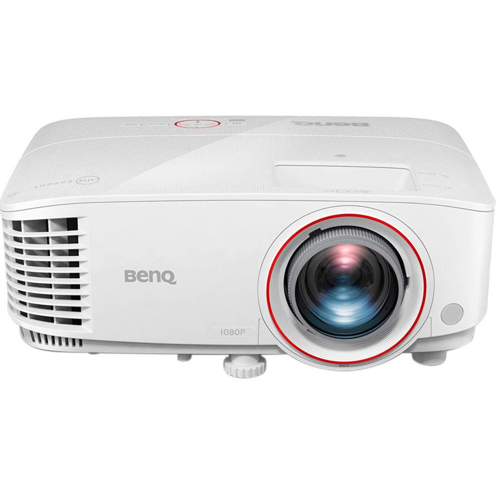 BenQ TH671ST white short throw business projector with 3,000 lumens and 1080p resolution — view 2