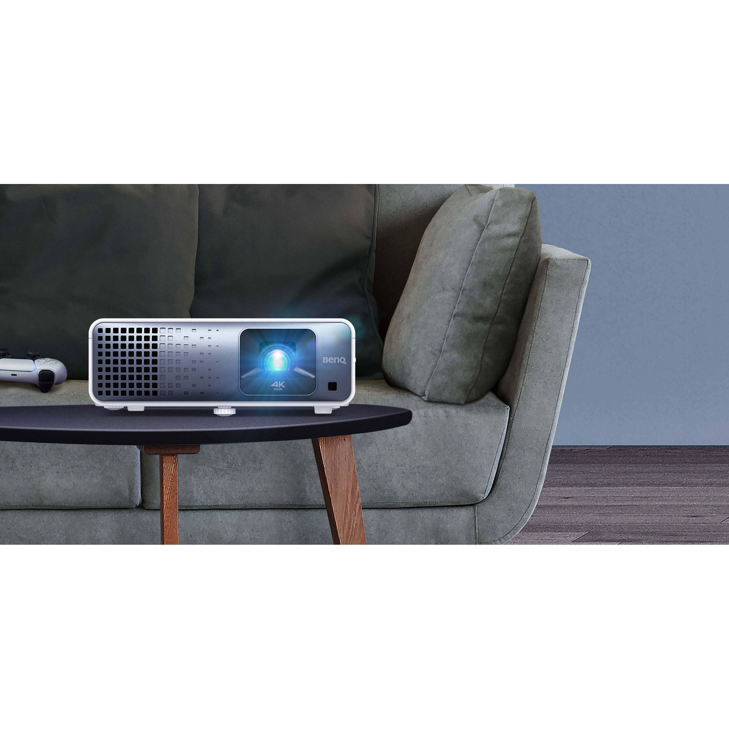 BenQ TK710 4K laser projector with 3,200 lumens for premium large-screen viewing — view 10