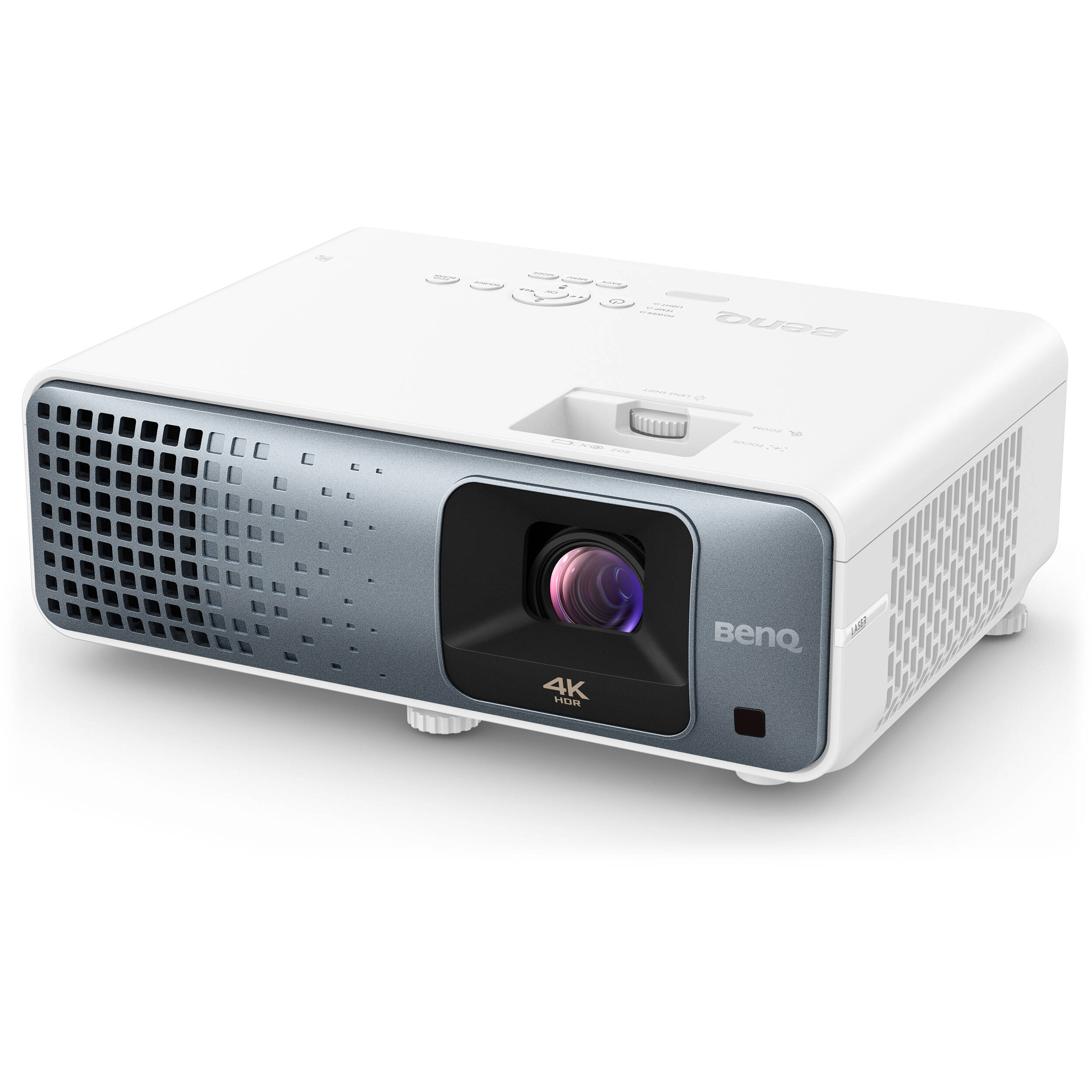 BenQ TK710 4K laser projector with 3,200 lumens for premium large-screen viewing — view 3