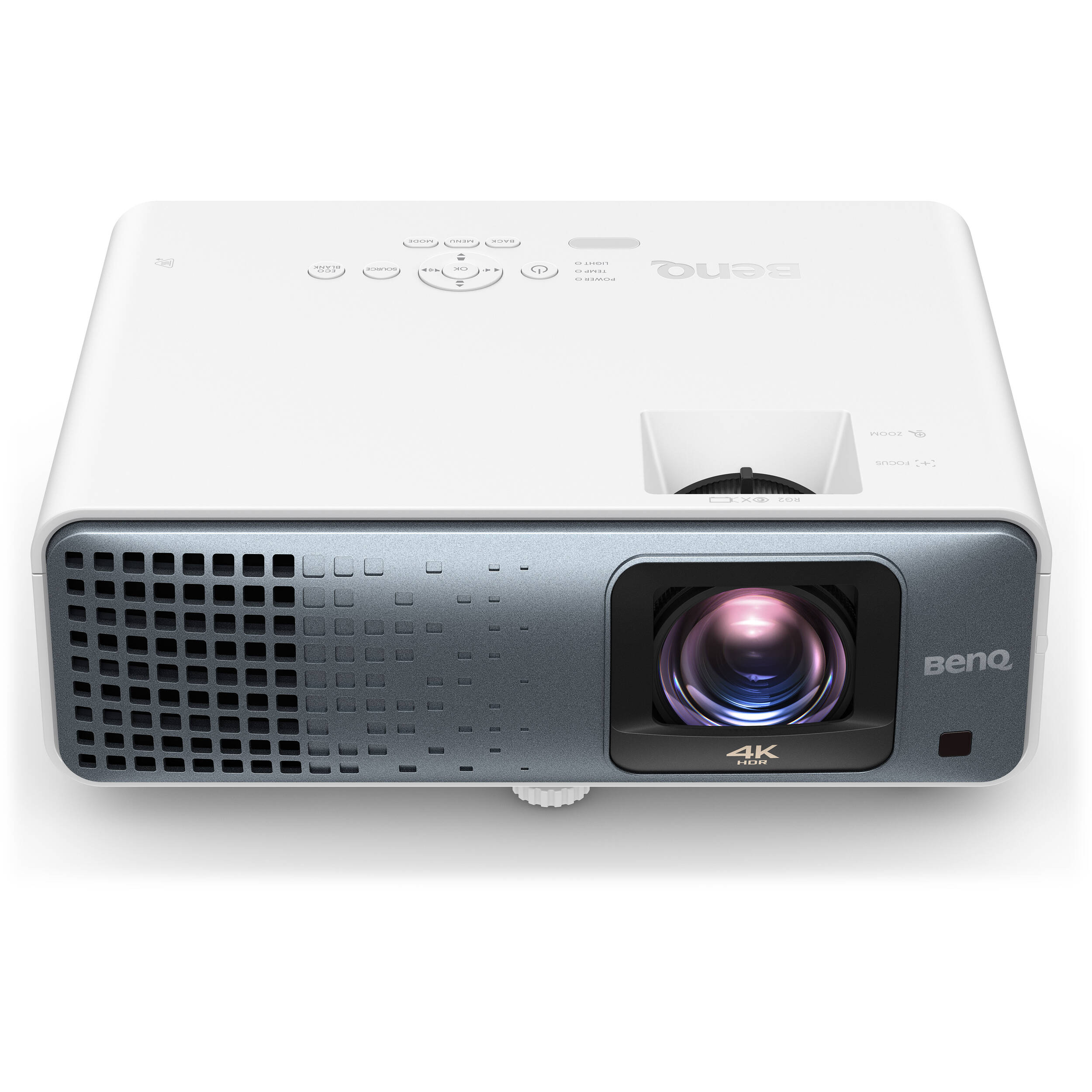 BenQ TK710STI 4K short-throw laser projector in black for bright room installations — view 2