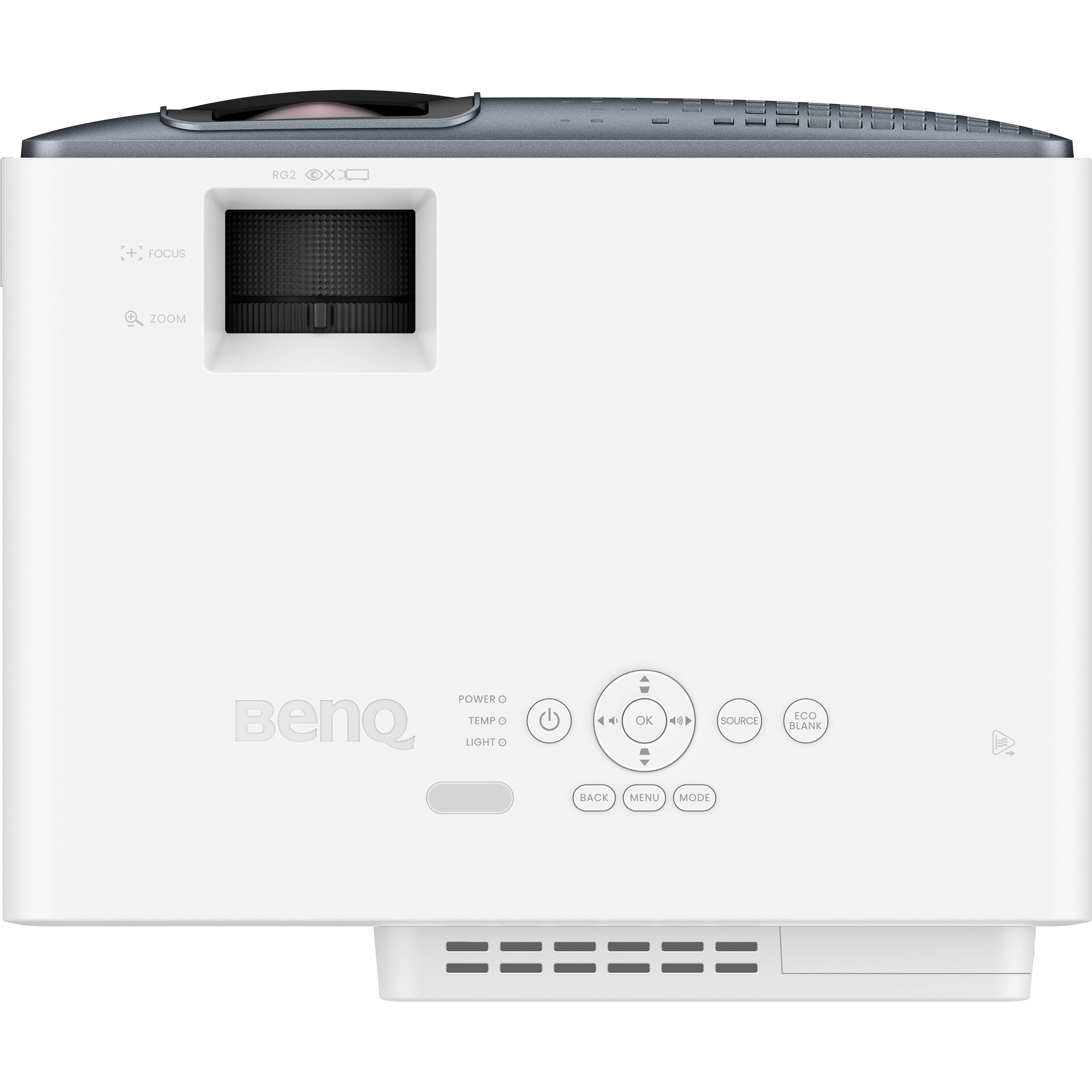 BenQ TK710STI 4K short-throw laser projector in black for bright room installations — view 8