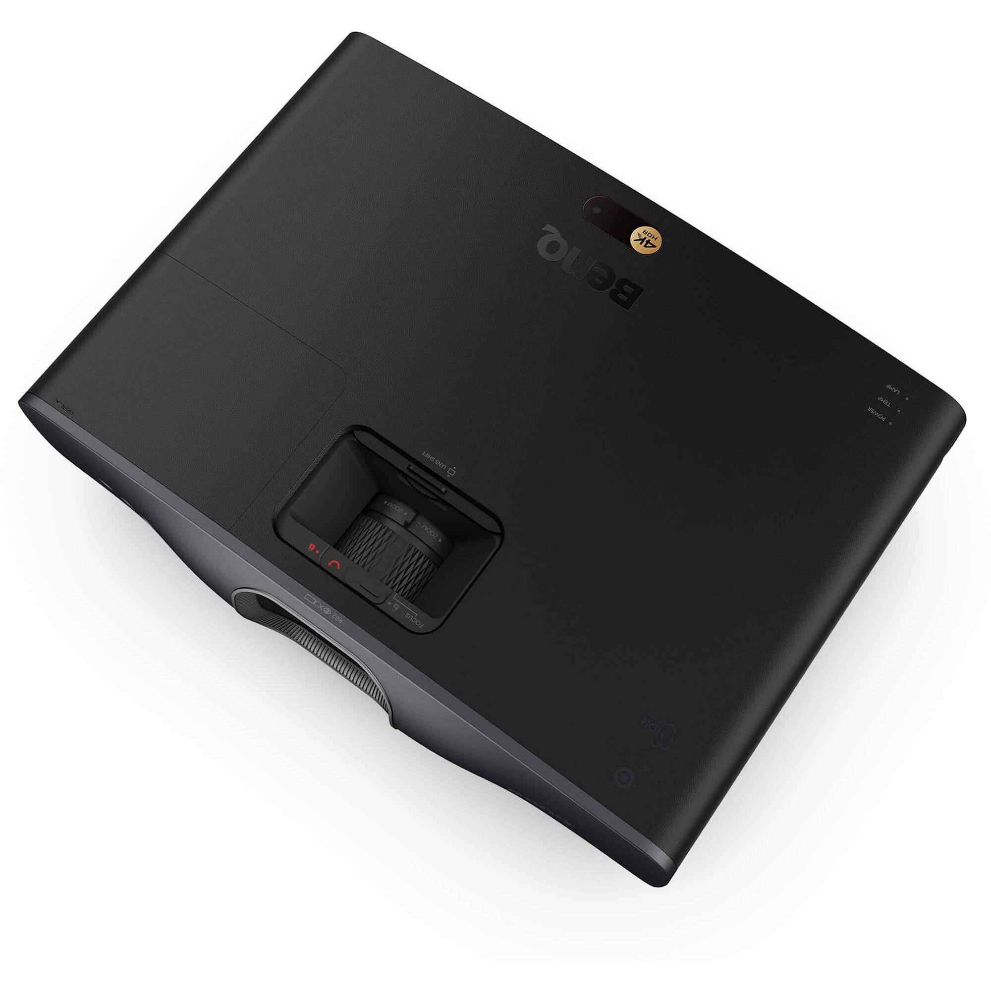 BenQ W2720i 4K LED projector in black with integrated 5 W x 2 speakers — view 5