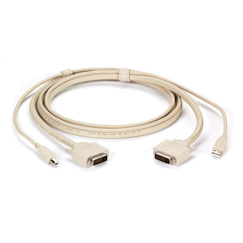 THIS CABLE CAN CONNECT DVI-D AND USB COMPUTERS TO A DVI-D AND USB KVM SWITCH. — view 2