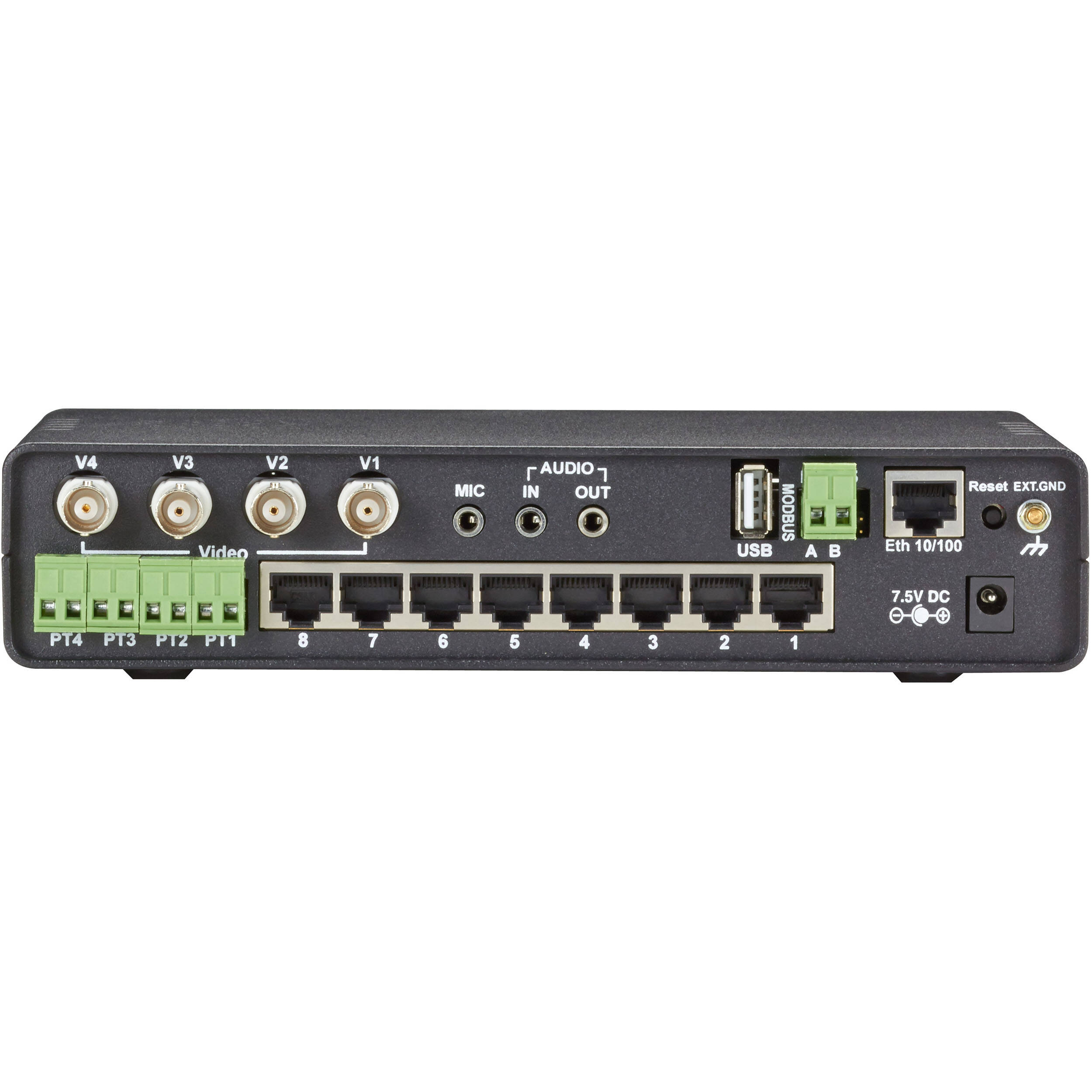 Gateway - Dual Temp/Humidity Sensor (8) Sensors (4) Video Inputs — view 2