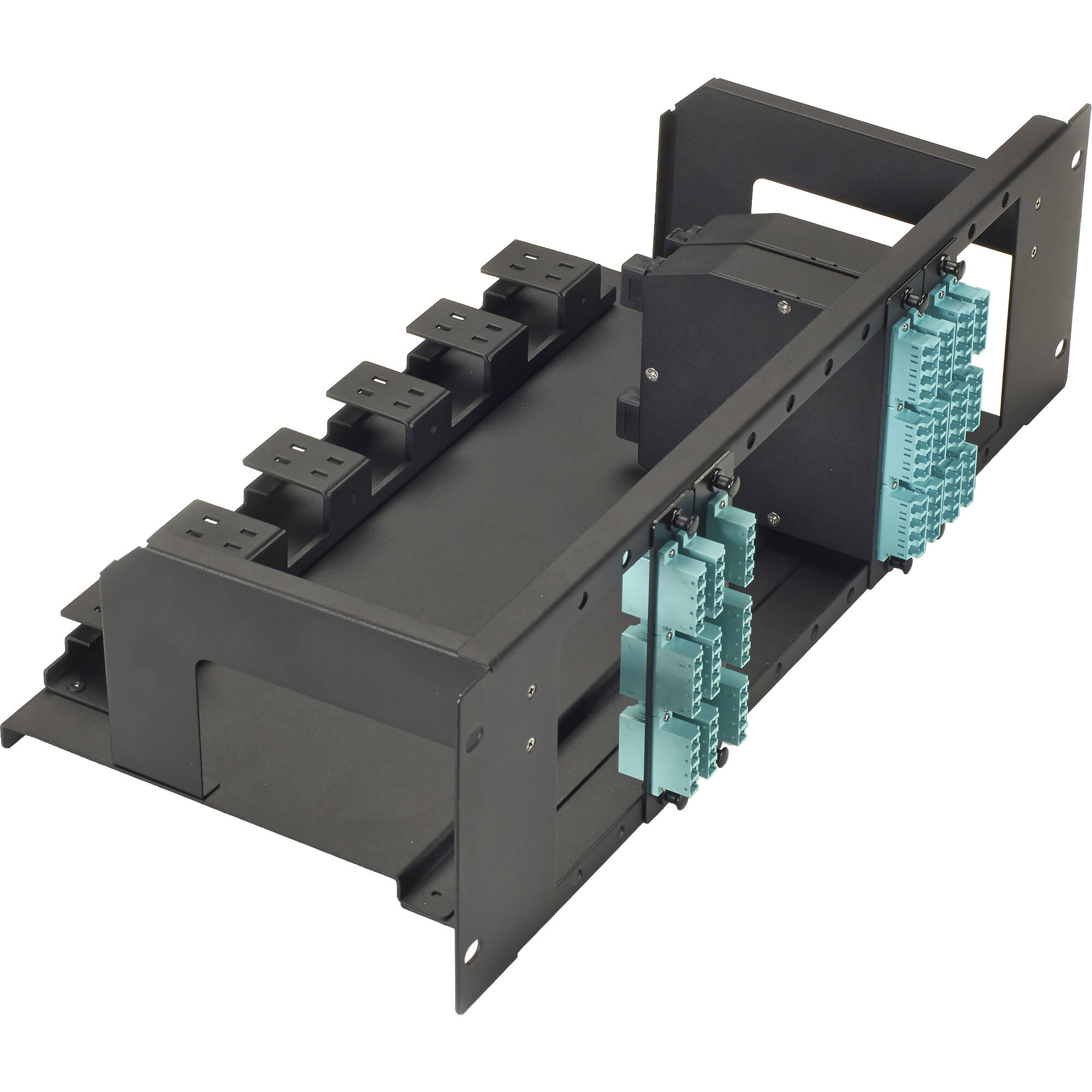 UNIVERSAL FIBER OPTIC BLANK PANEL - 12-SLOT, 3U — view 3