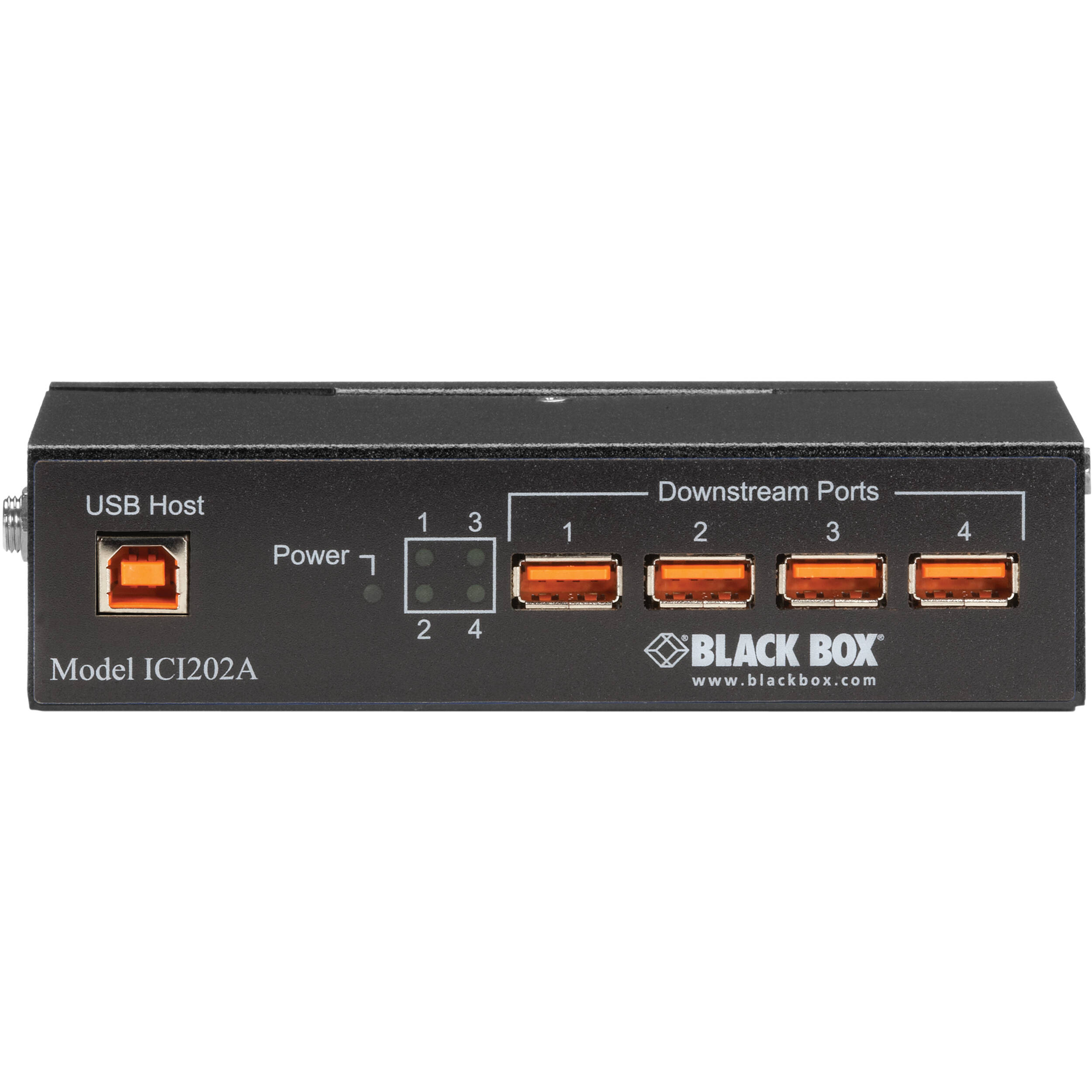 Industrial USB 2.0 Hub with Isolation, 4-Port — view 2
