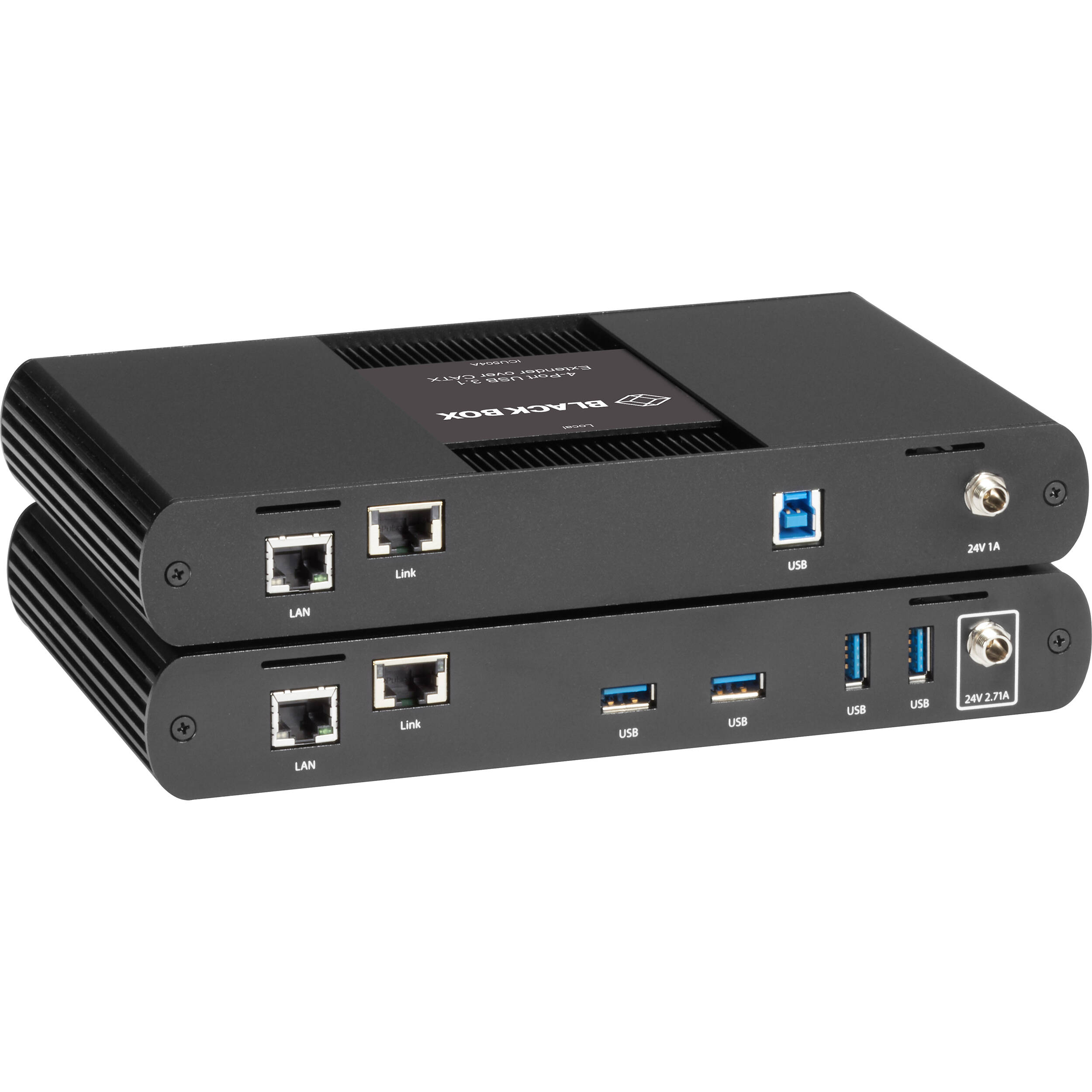 4-Port USB 3.1 Extender over CATx — view 2