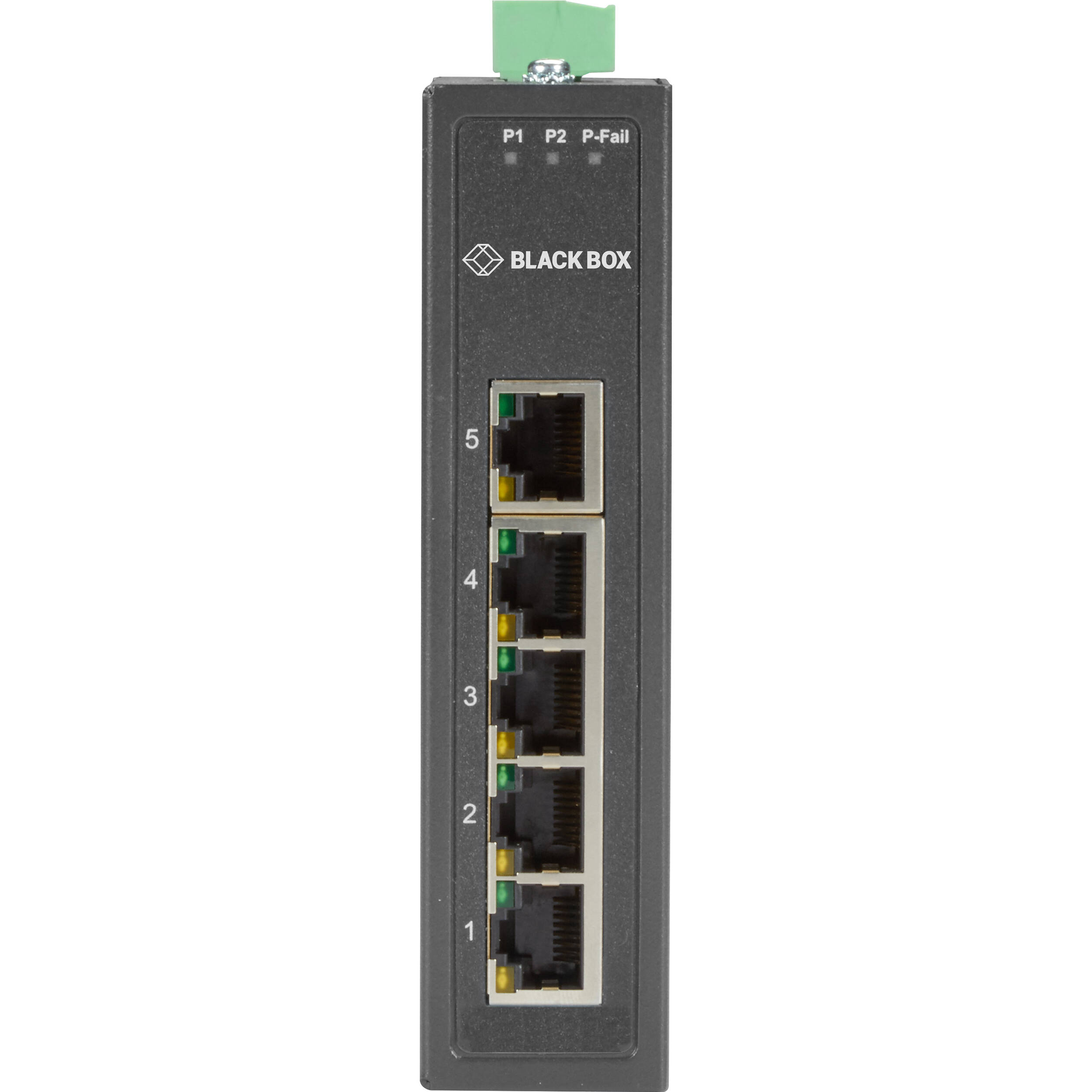 Black Box LBH3050A rugged industrial managed Layer 2 switch with 50 ports — view 2