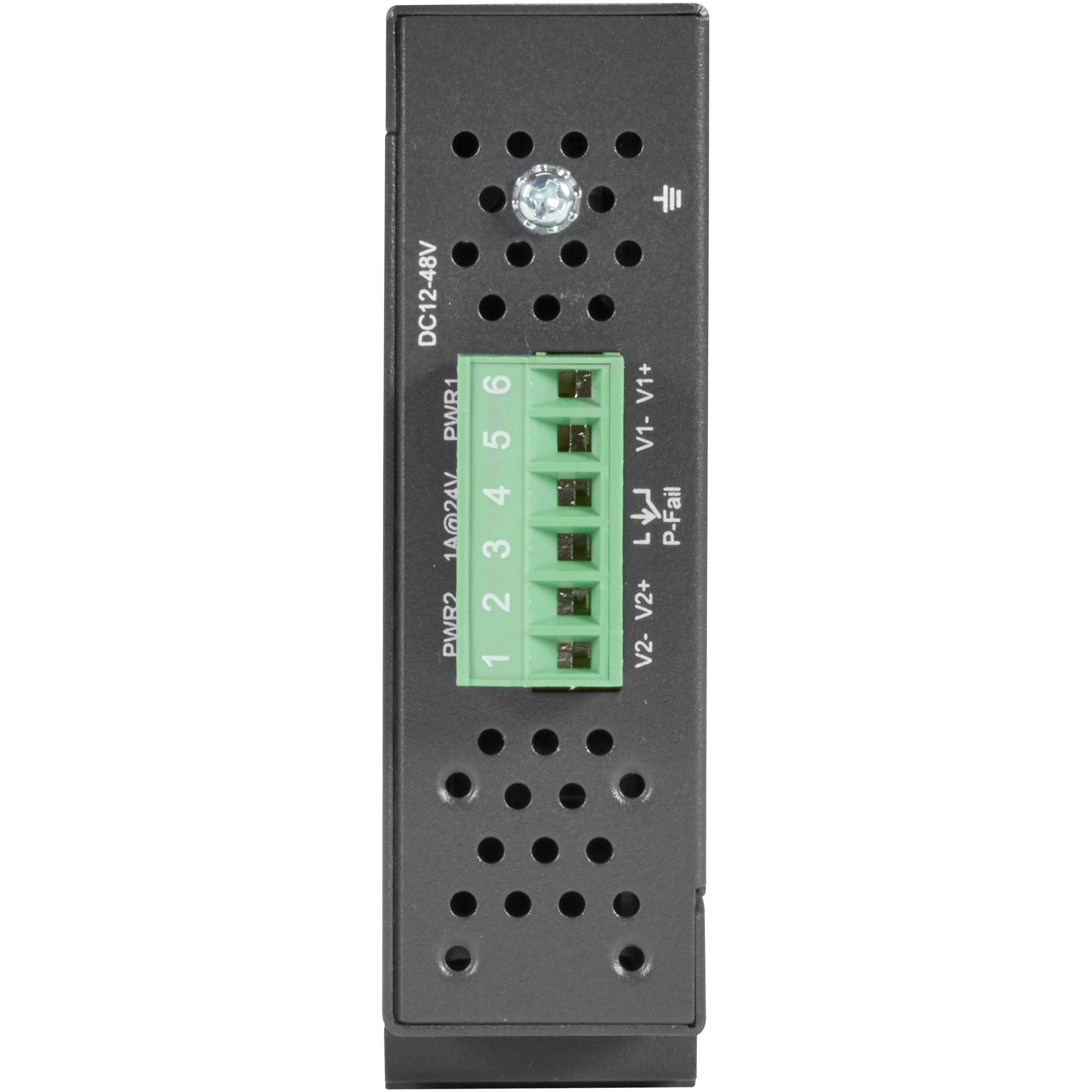 Black Box LBH3050A rugged industrial managed Layer 2 switch with 50 ports — view 4