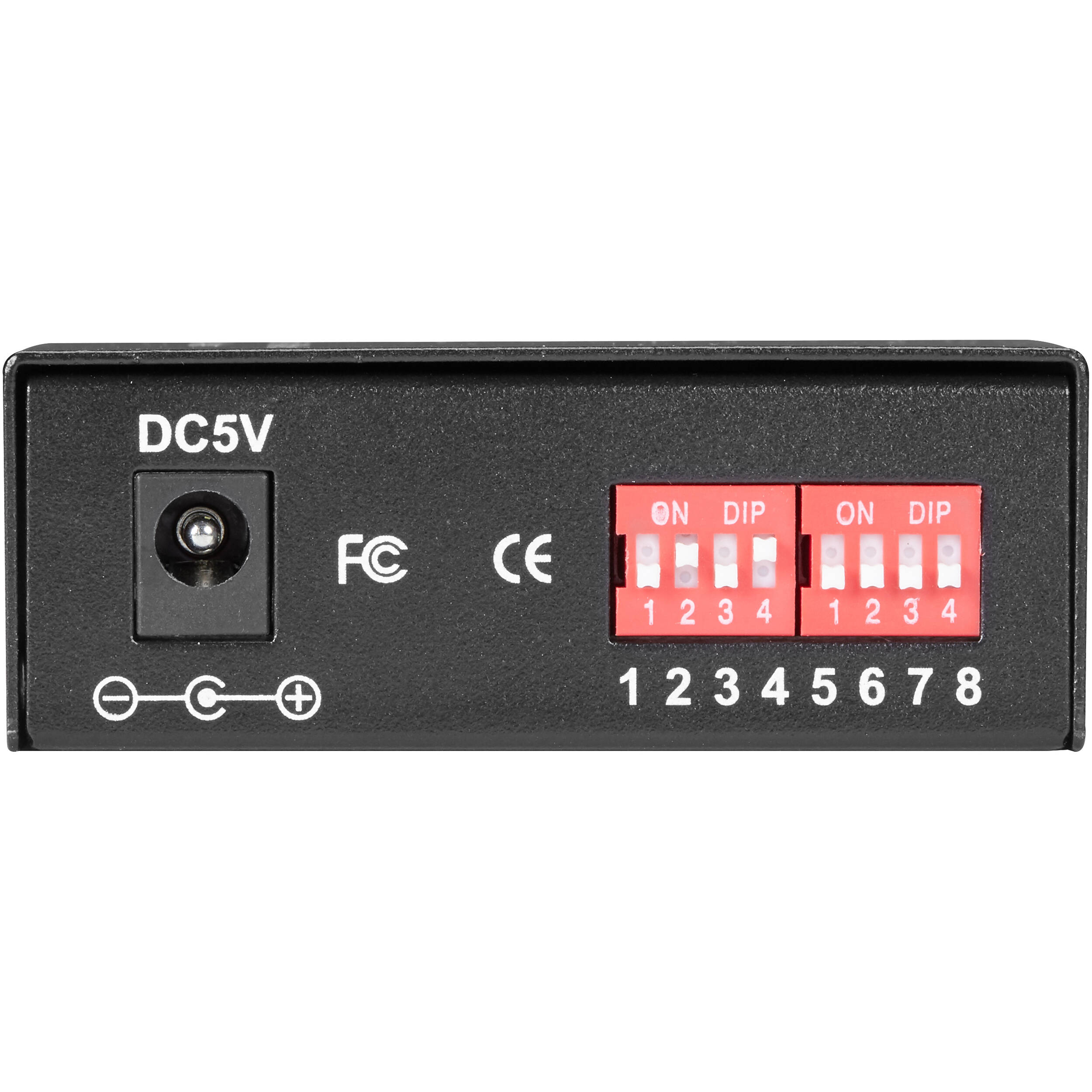 Black Box LHC211A Fast Ethernet media converter for 10/100 Mbps copper to 100 Mbps multimode fiber — view 3