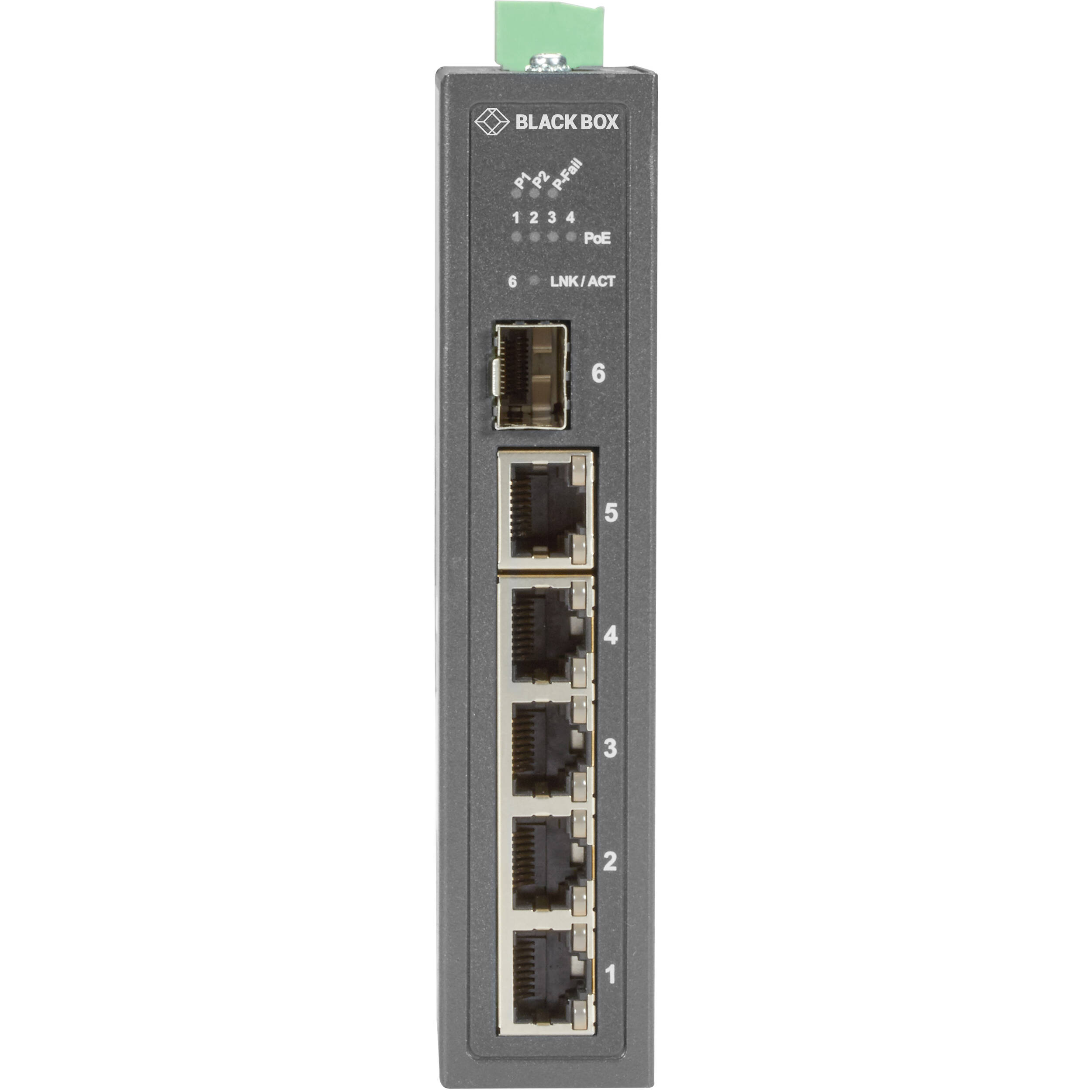 Black Box LPH3061A unmanaged Ethernet switch for far-edge network deployments — view 2