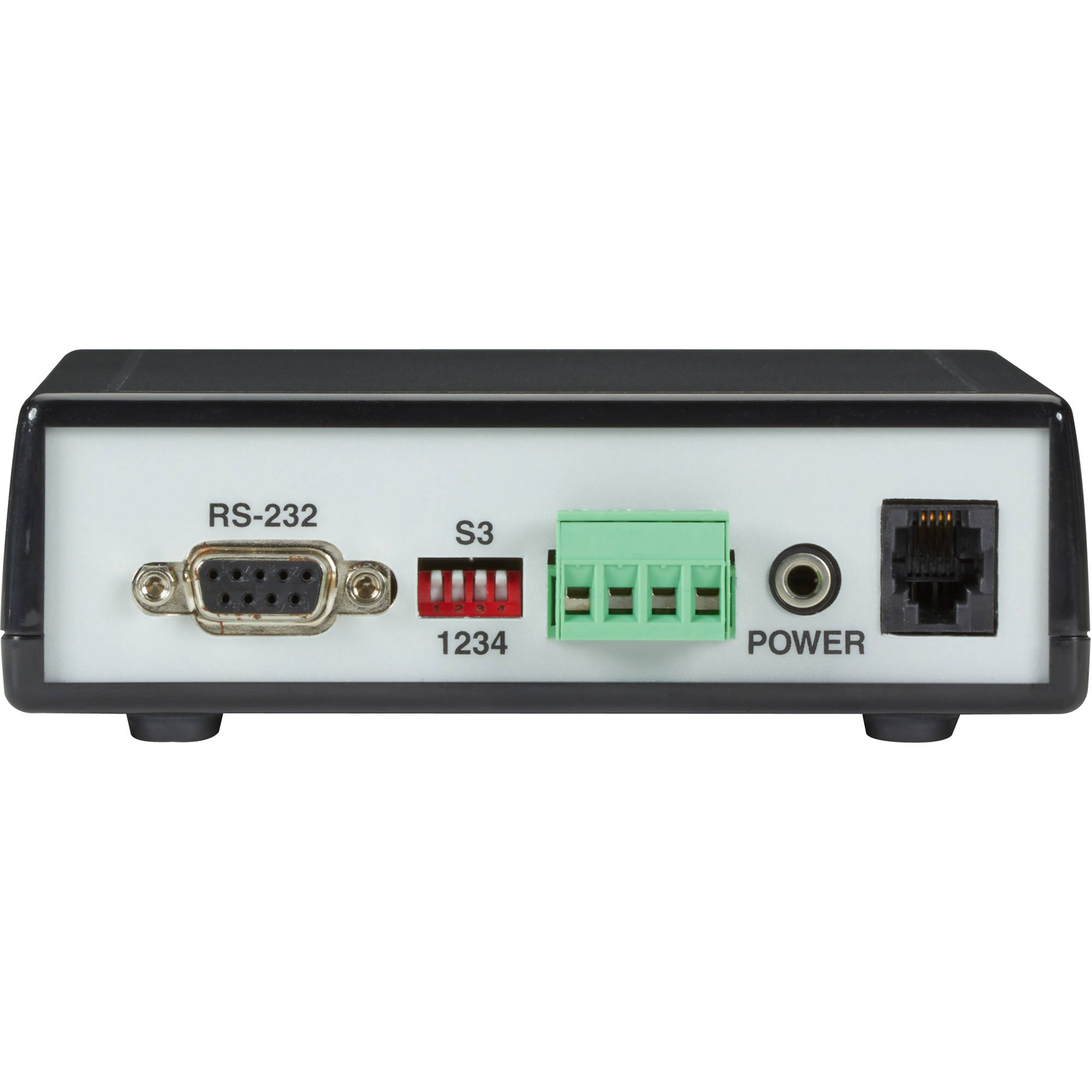 Black Box ME800A-R4 Async RS232 Extender CATx desktop serial extender for long-distance RS-232 links — view 2