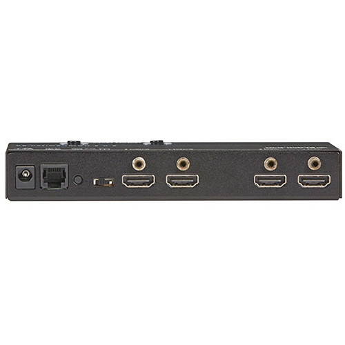Black Box VSW-HDMI2X2-4K 4K 2x2 HDMI matrix switch, rack-mountable AV switcher — view 3