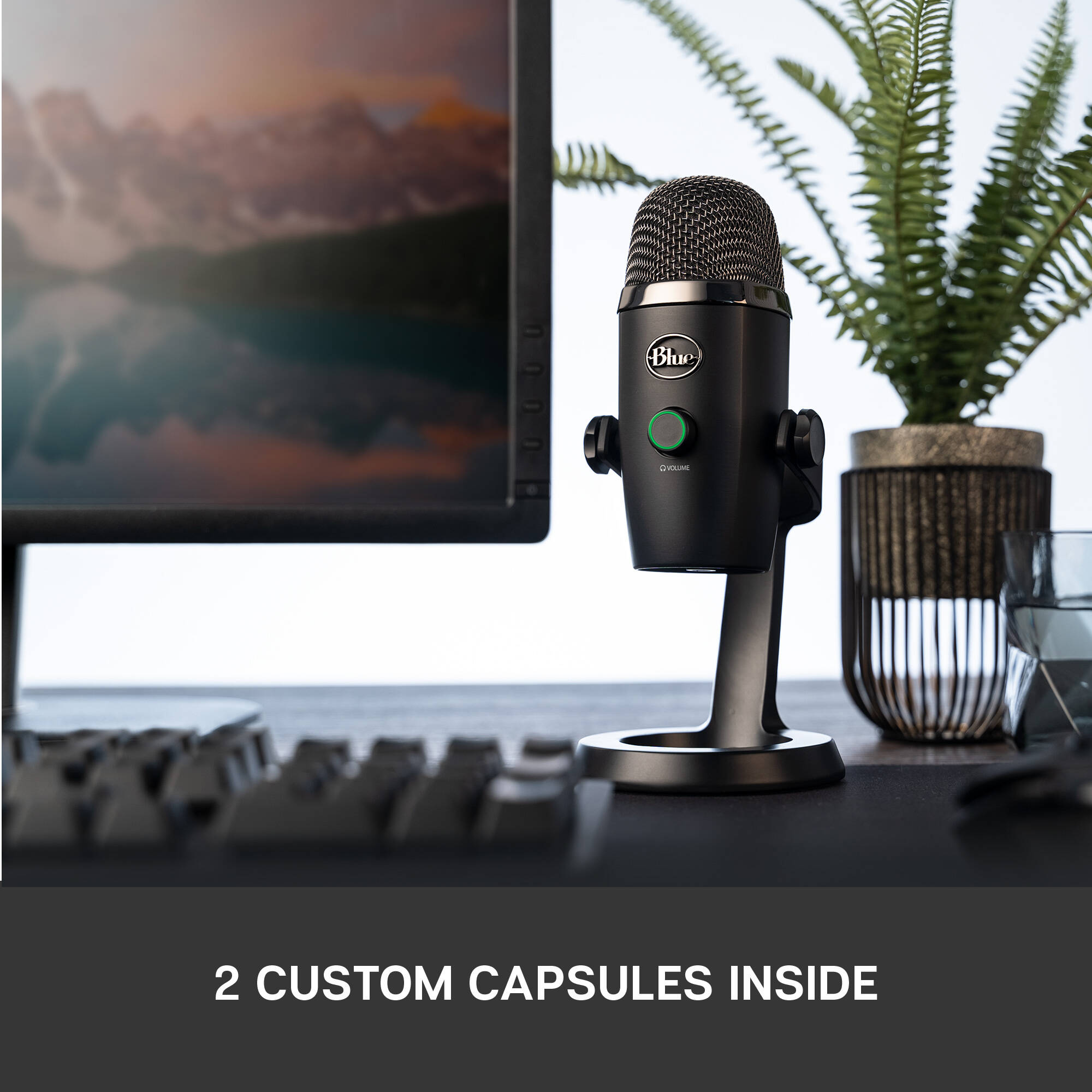 Blue Yeti Nano Black USB desktop microphone for streaming and podcasting — view 7