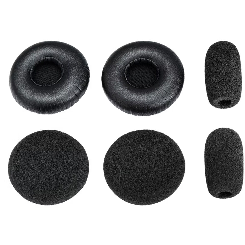 C400-Xt Refresher Kit - (2) Leatherette Cushions, (2) Foam Cushions, (2) Microph